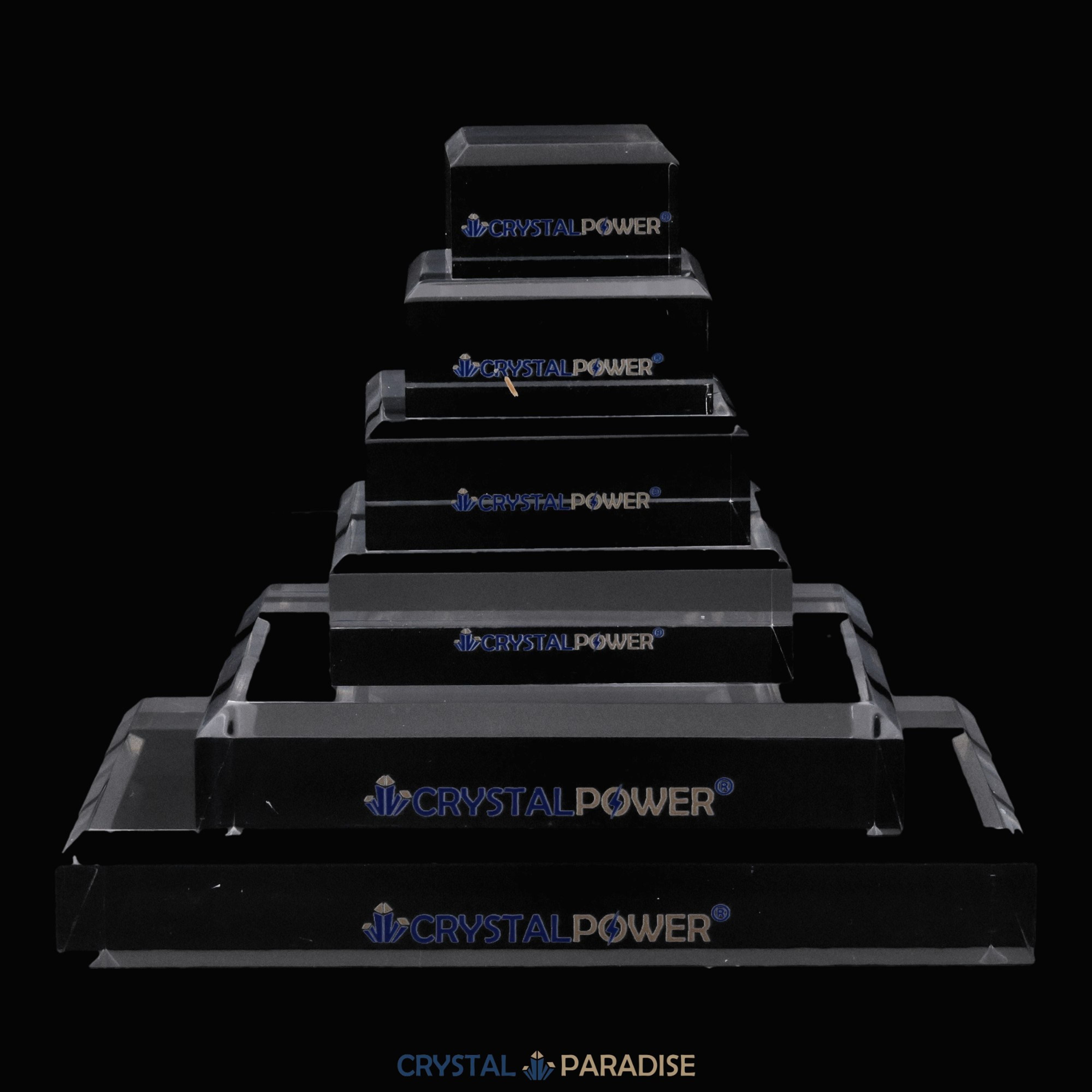 Klarer Acryl Blöcke "crystalpower®" für Vitrine – Ansicht 5