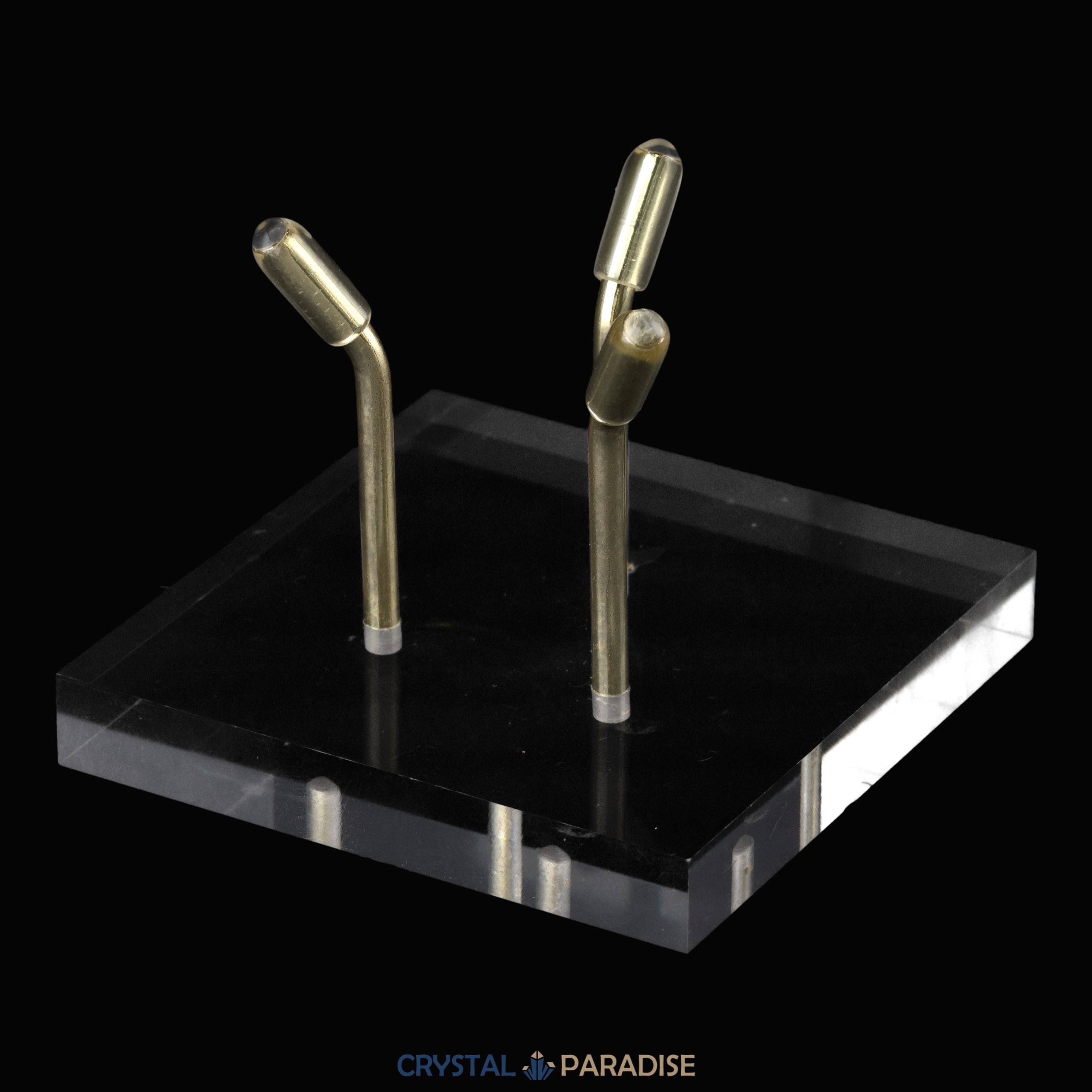 Klarer Acryl Kugelhalter mit Metallarmen – Ansicht 5