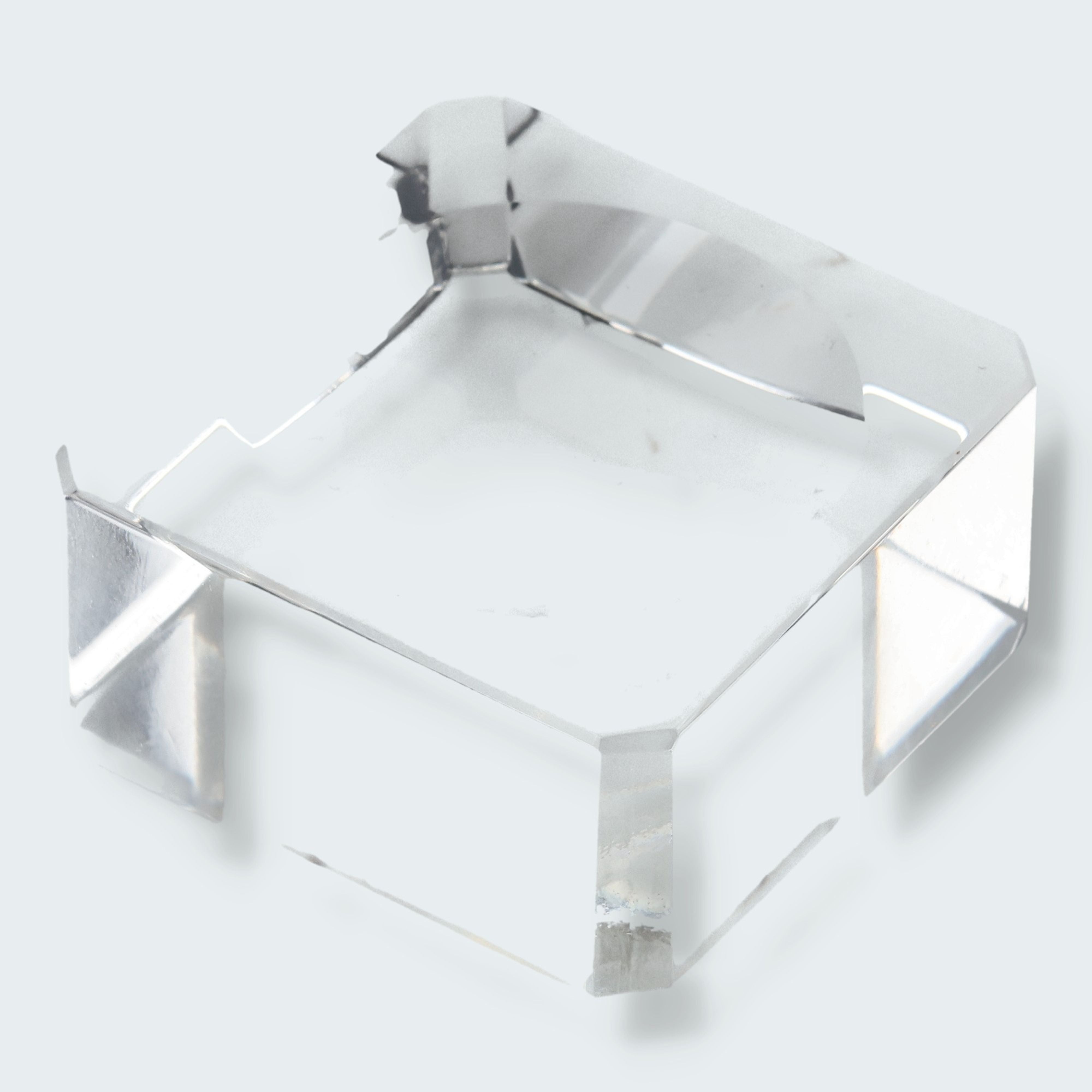 Klarer Acryl Kugelsockel für Vitrine – Ansicht 3