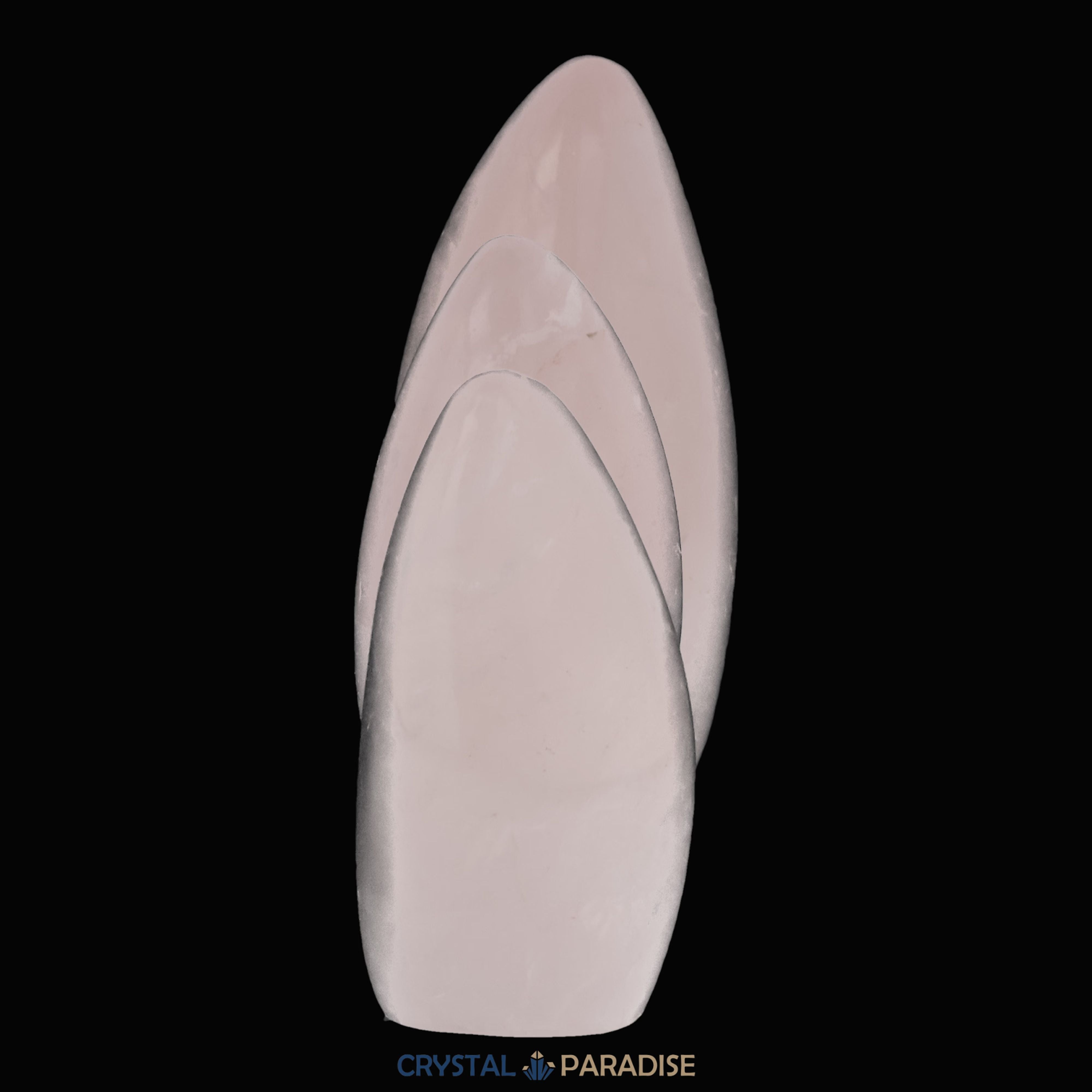 klares Rosenquarz Ornament – Ansicht 5