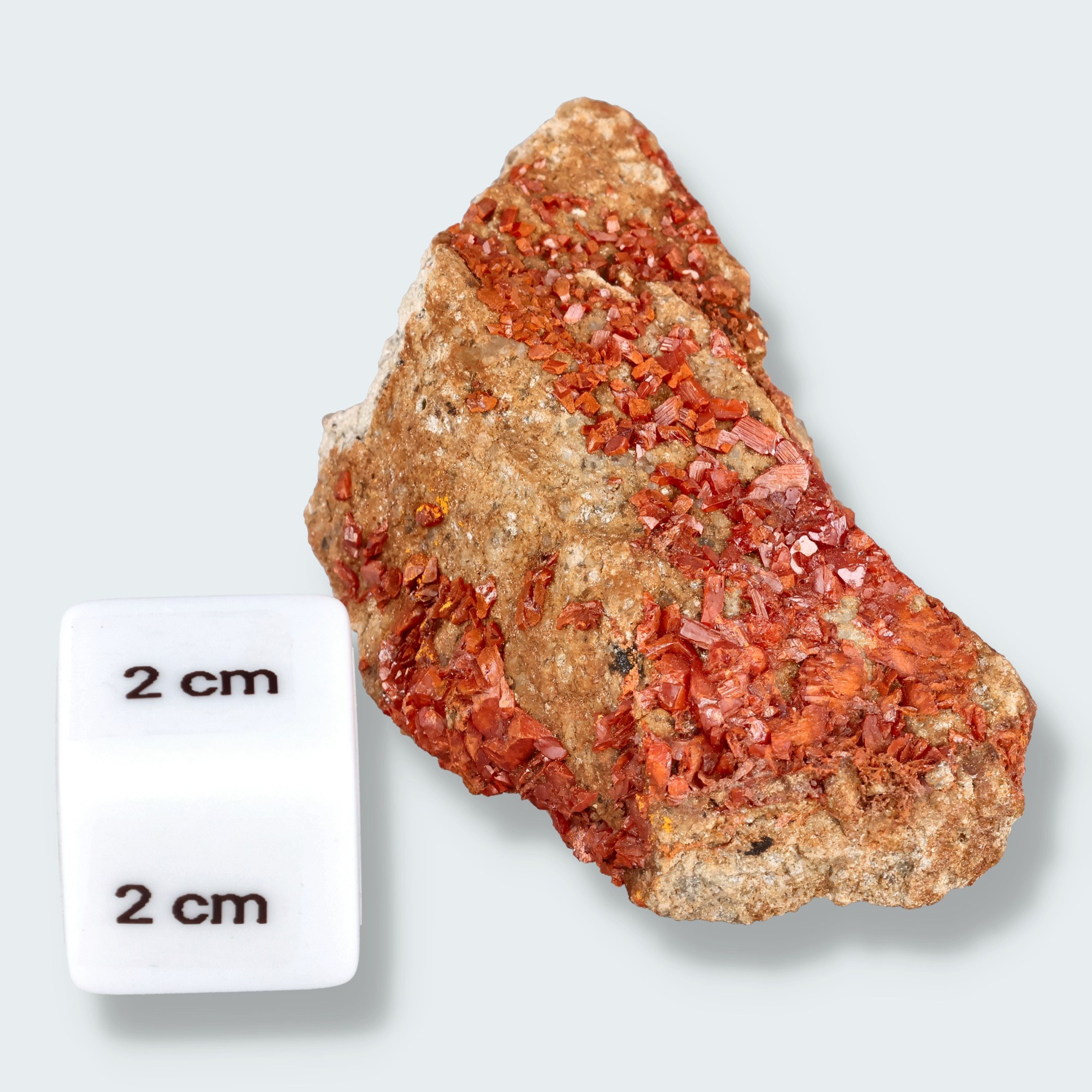 Krokoit aus Russland (63g) – Ansicht 2