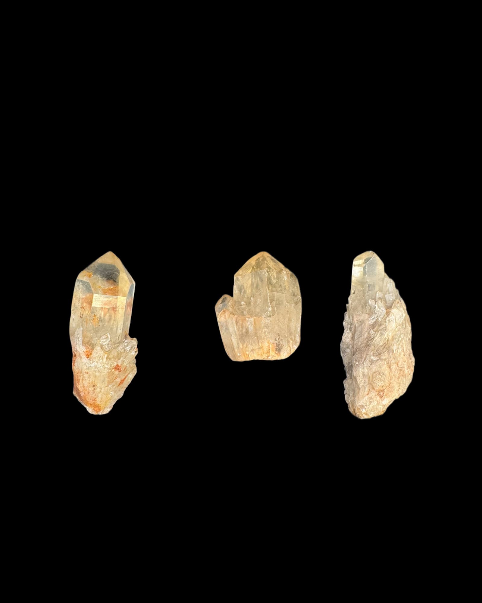 Citrin mini Cluster aus Kunduluni, Kongo - nicht wärmebehandelt - crystal paradise