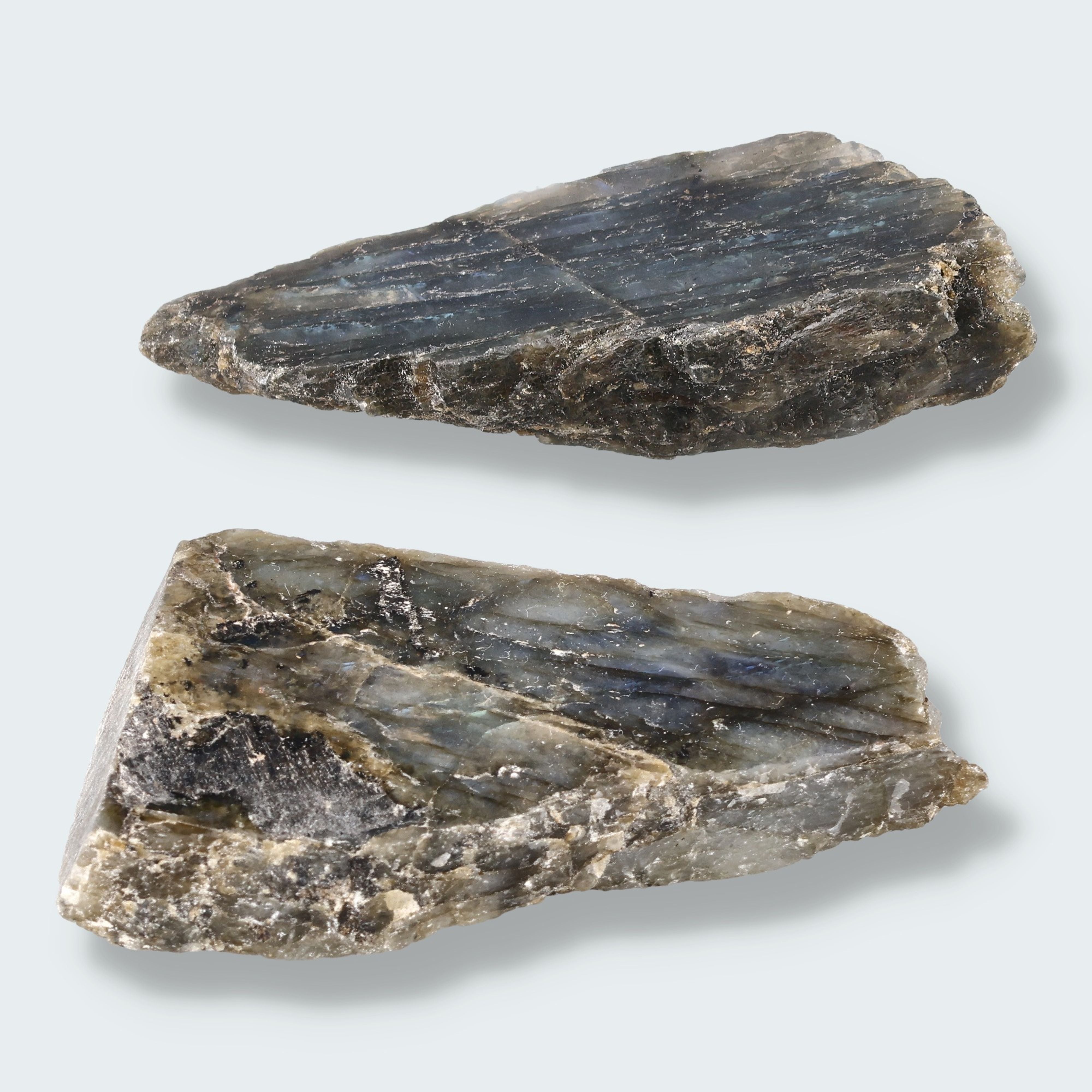 Labradorit Rohstein - Heilstein Premium Qualität - Stein der Intuition – Ansicht 3