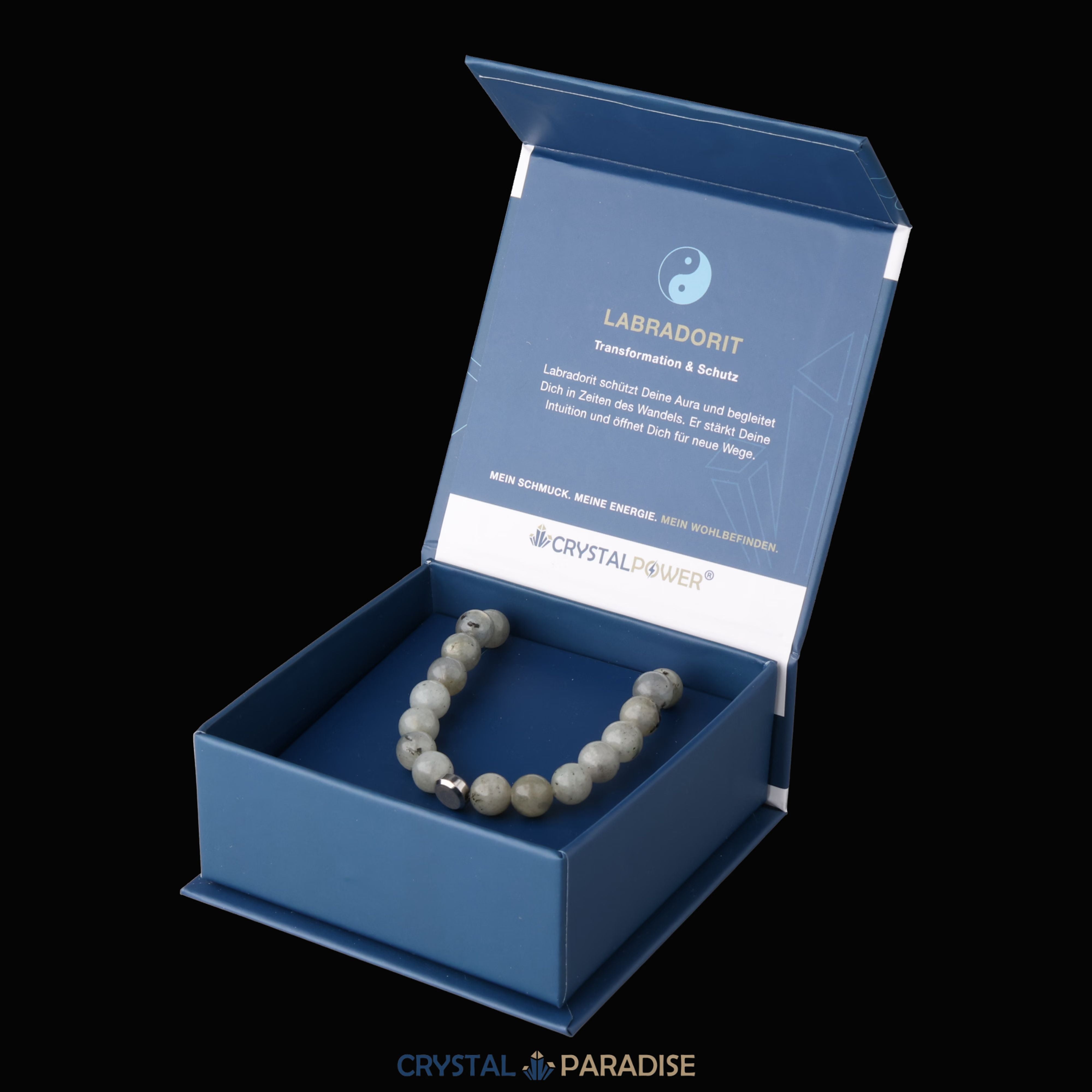 Labradorit – Transformation & Schutz - Armband crystalpower® – Ansicht 5