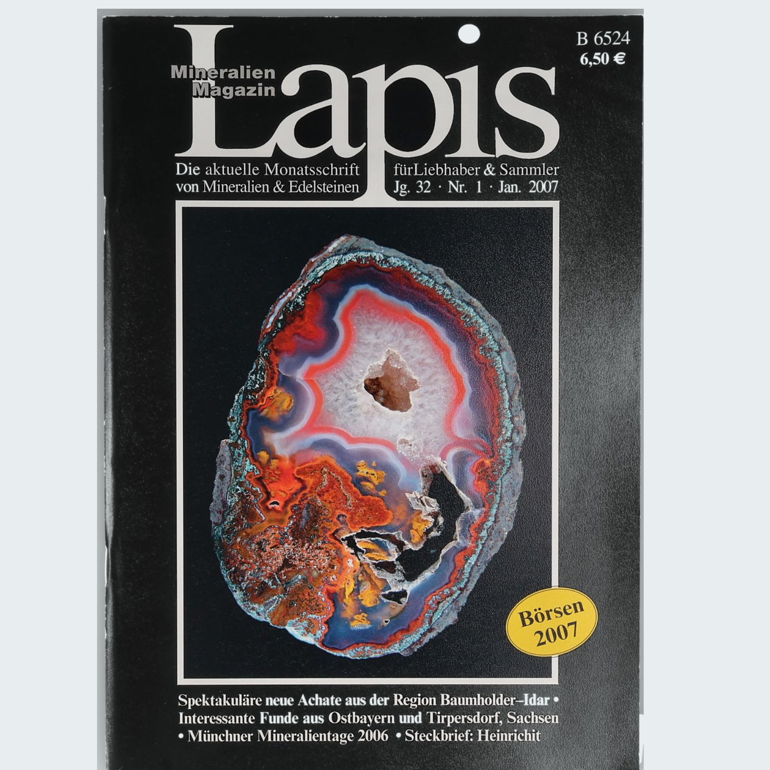 Lapis Mineralien Magazin — Jahrgang 2007 (Jg. 32)