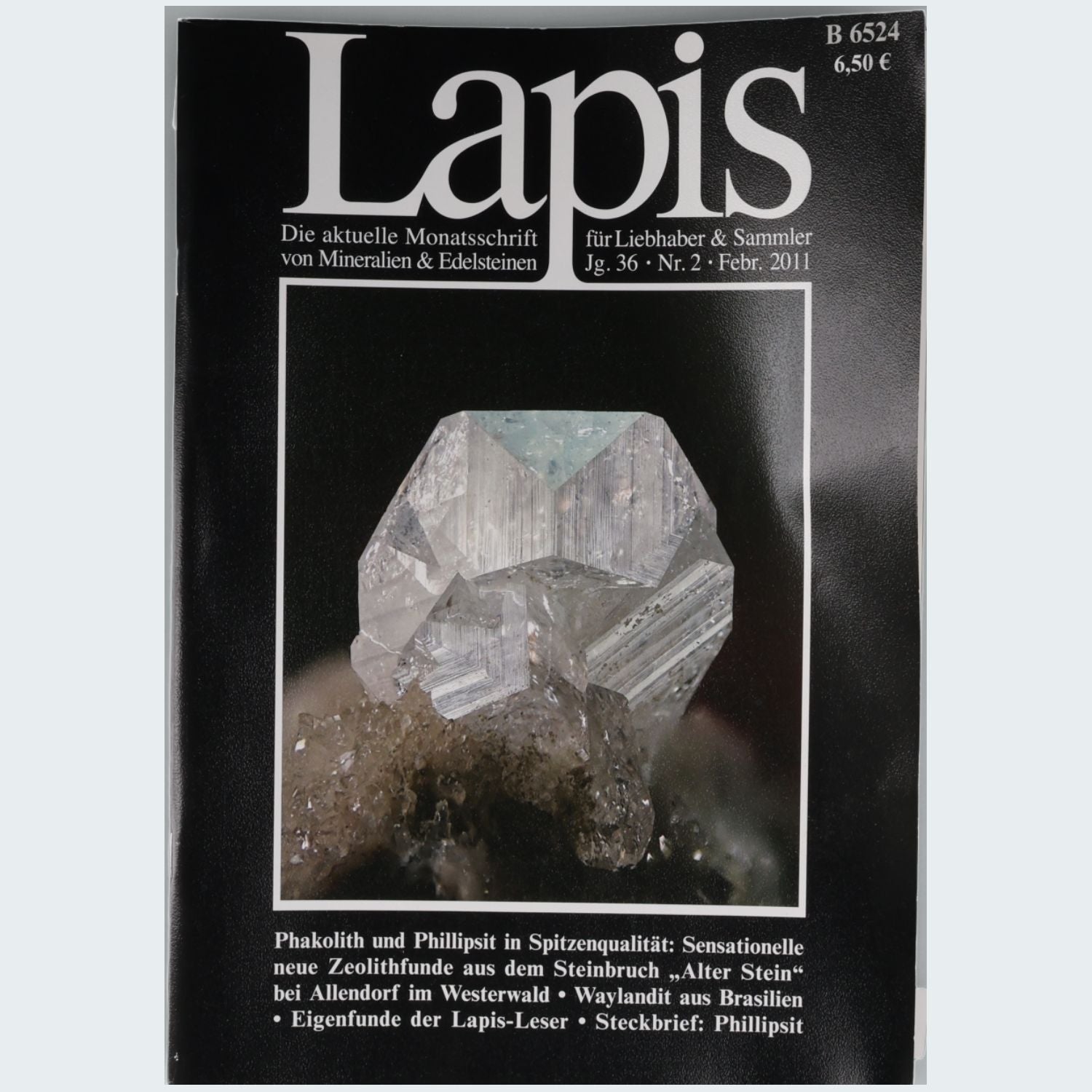 Lapis Mineralien Magazin — Jahrgang 2011 (Jg. 36)