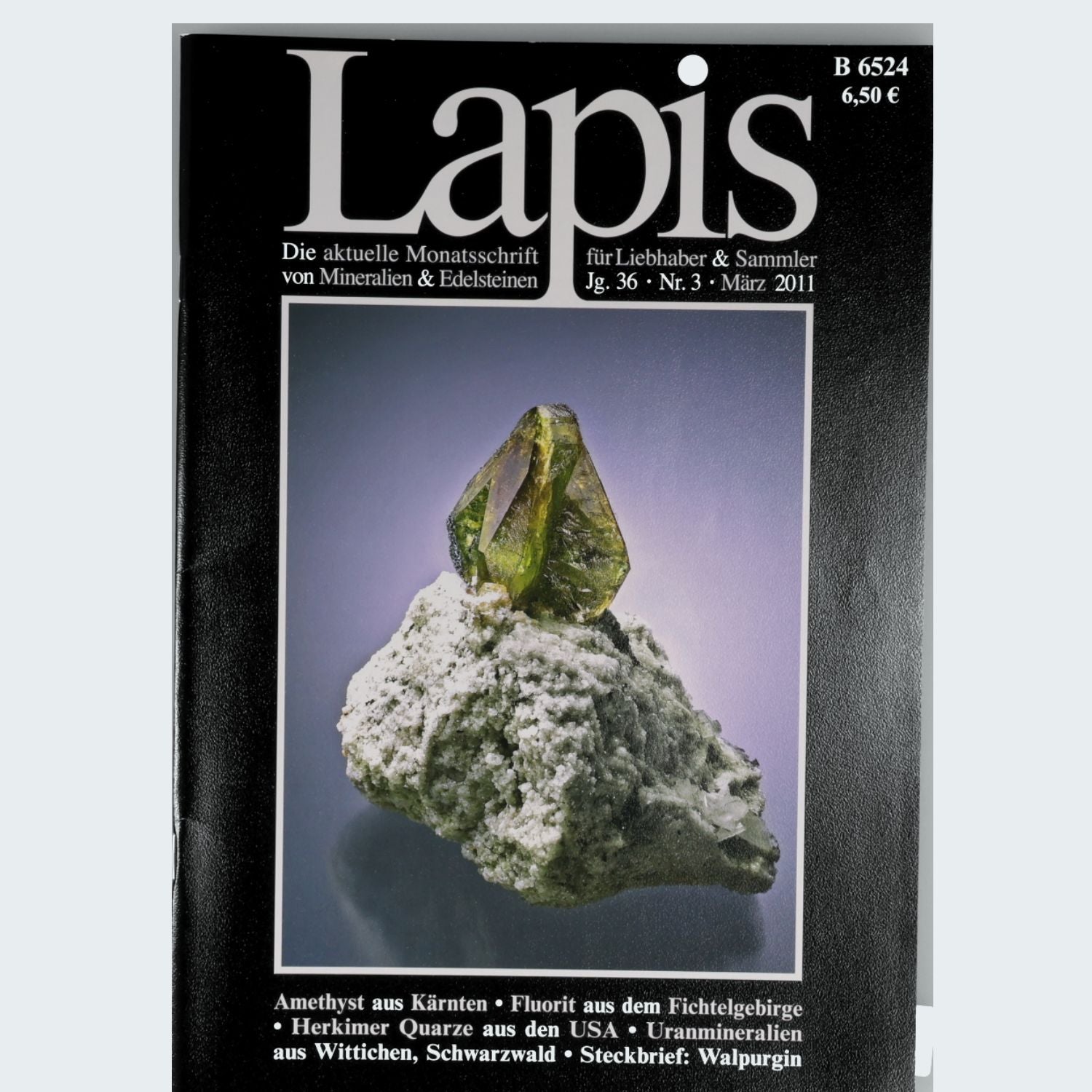 Lapis Mineralien Magazin Jahrgang 2011 Jg. 36 Fachzeitschrift Mineralogie