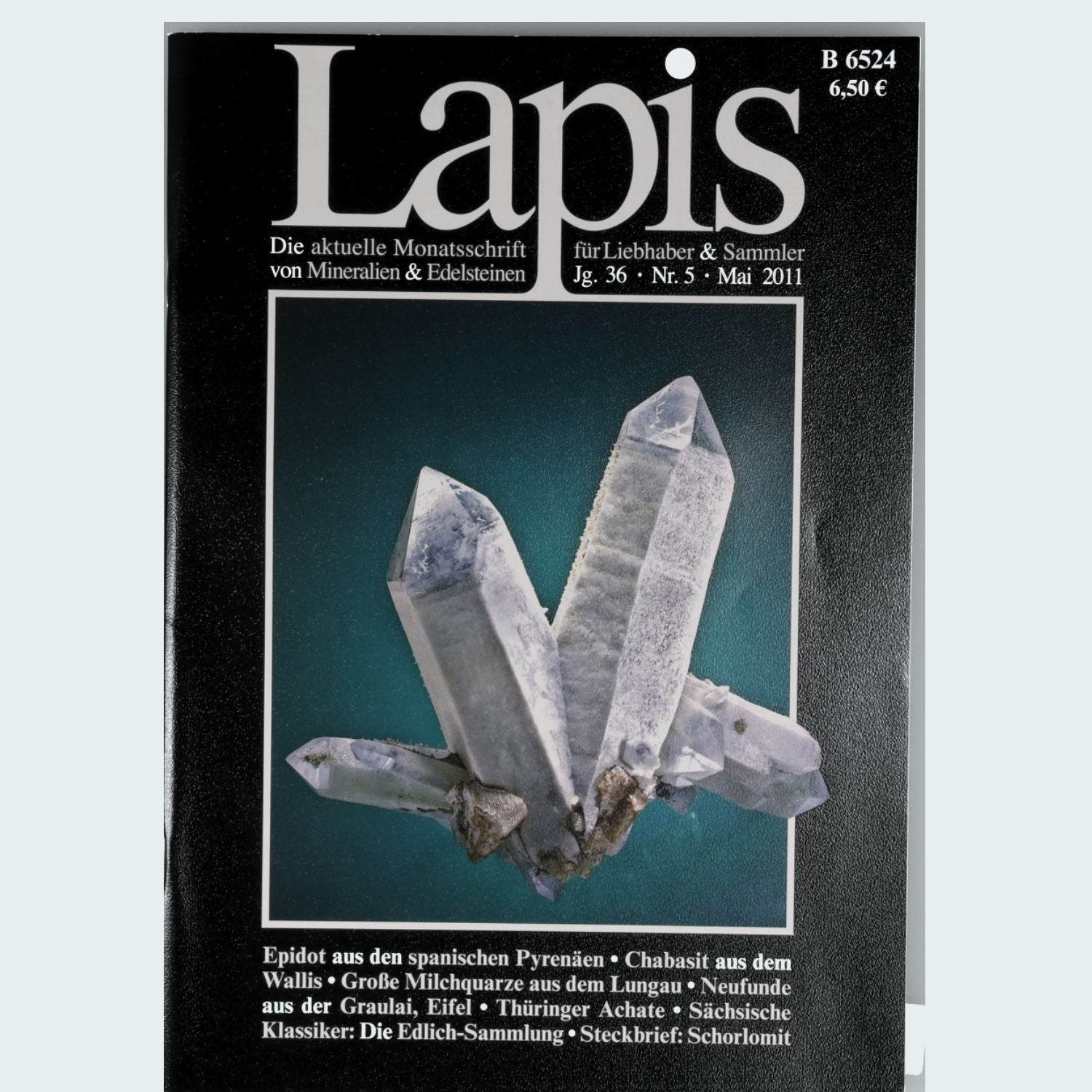 Lapis Magazin Jahrgang 2011 Jg. 36 Mineralogie Fachzeitschrift für Sammler