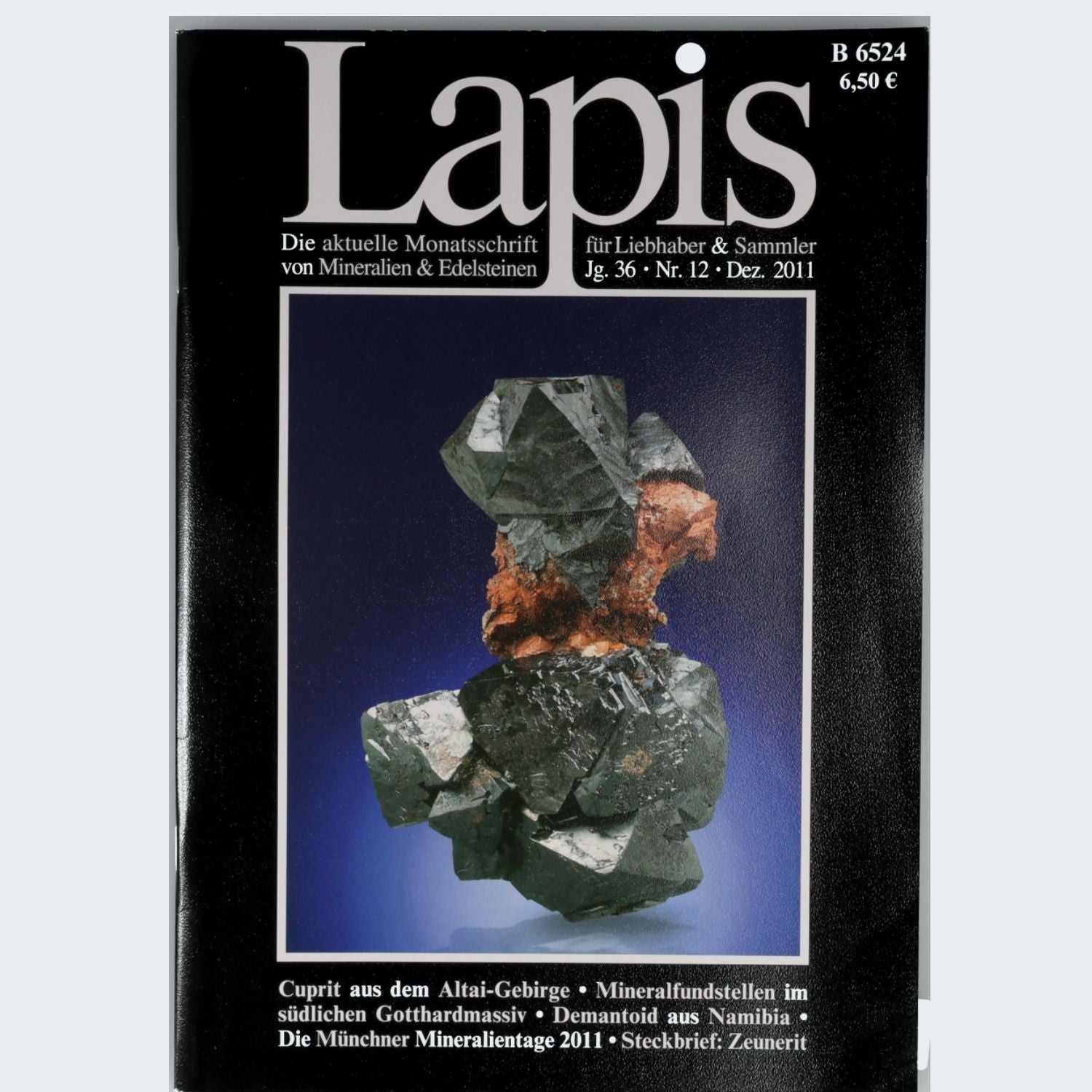 Lapis Mineralien Magazin Jahrgang 2011 Fachzeitschrift für Mineraloge und Sammler