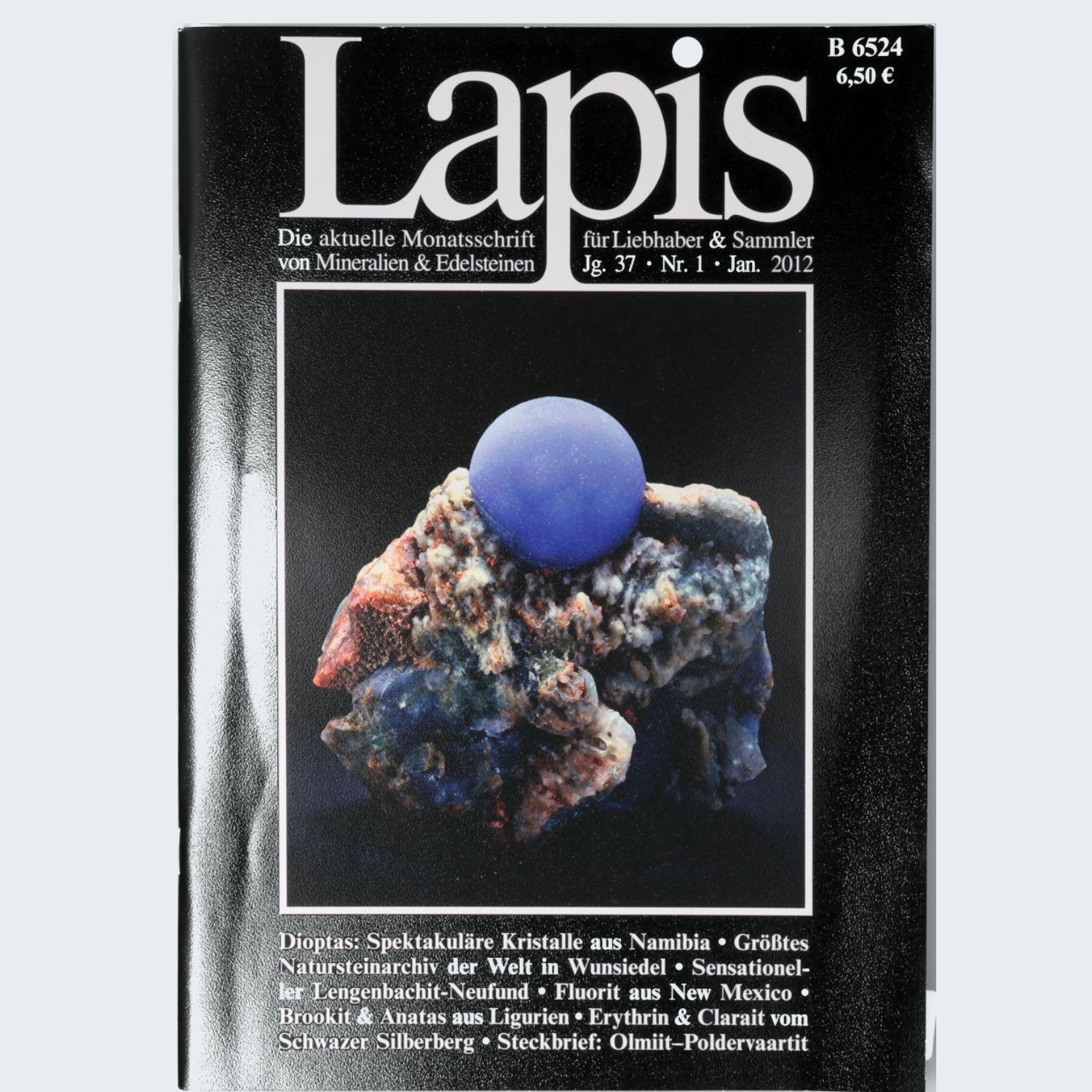 Lapis Mineralien Magazin — Jahrgang 2012 (Jg. 37)