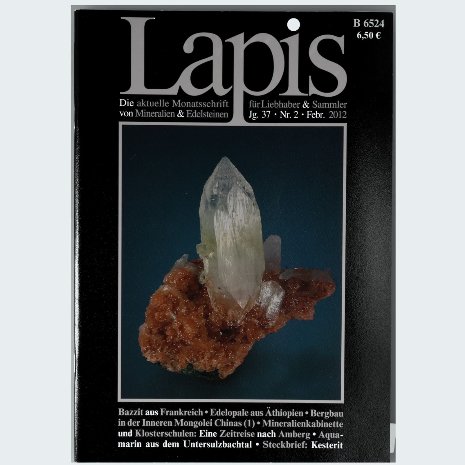 Lapis Mineralien Magazin — Jahrgang 2012 (Jg. 37)