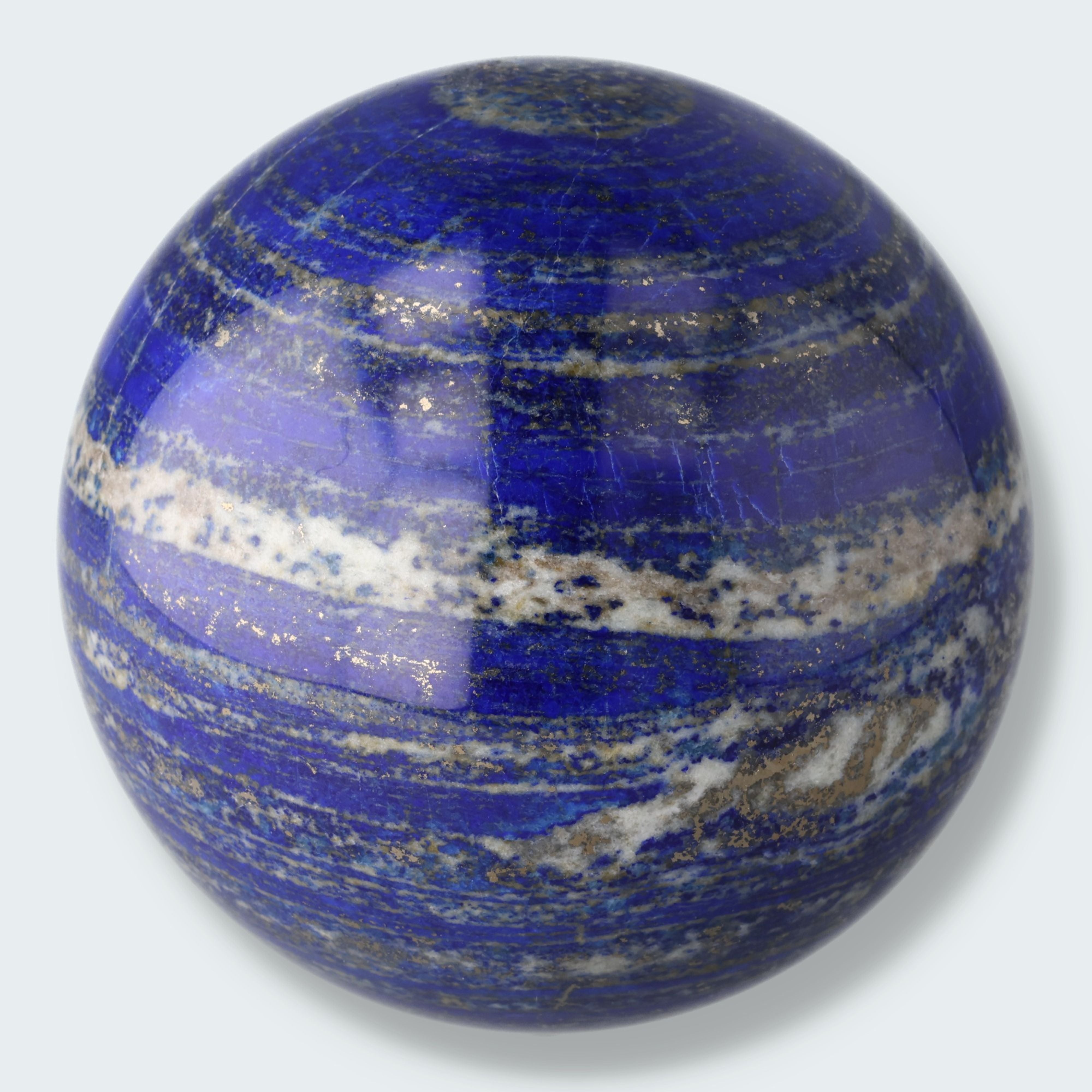 Lapis Lazuli Kugel poliert aus Afghansitan – Ansicht 6