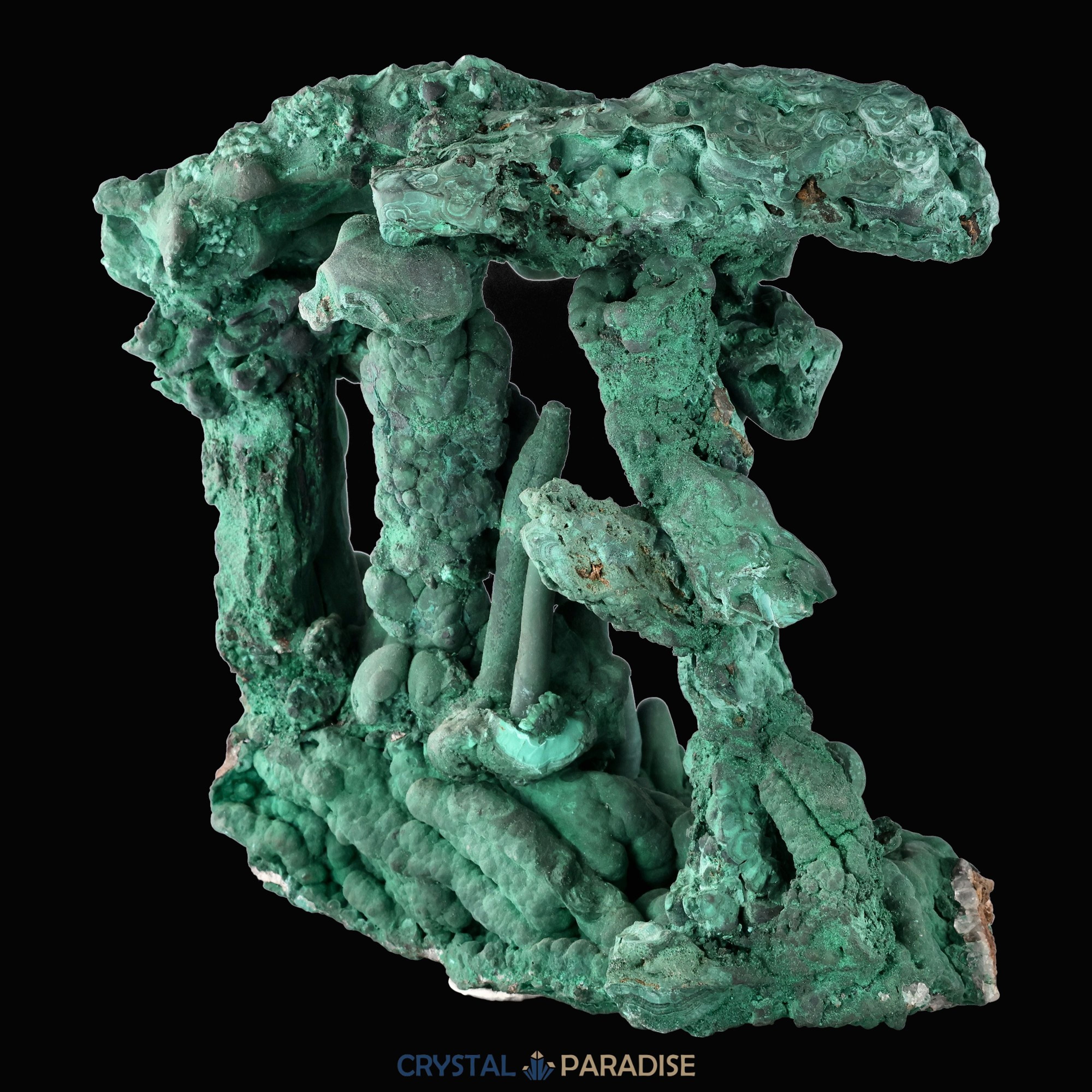 Malachit Grossstufe aus der Tantara Mine, Kongo (6429g) - selten – Ansicht 8