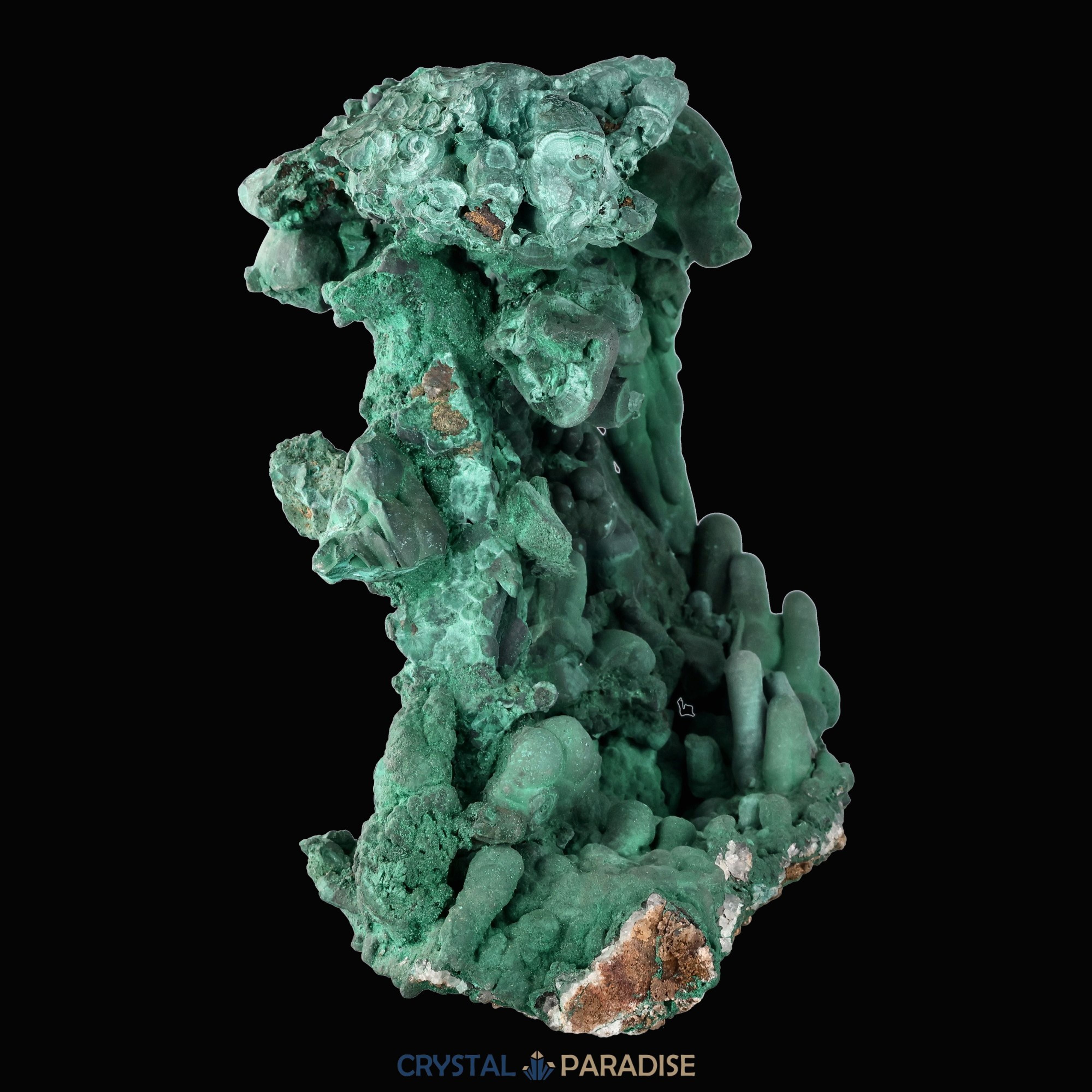 Malachit Grossstufe aus der Tantara Mine, Kongo (6429g) - selten – Ansicht 9