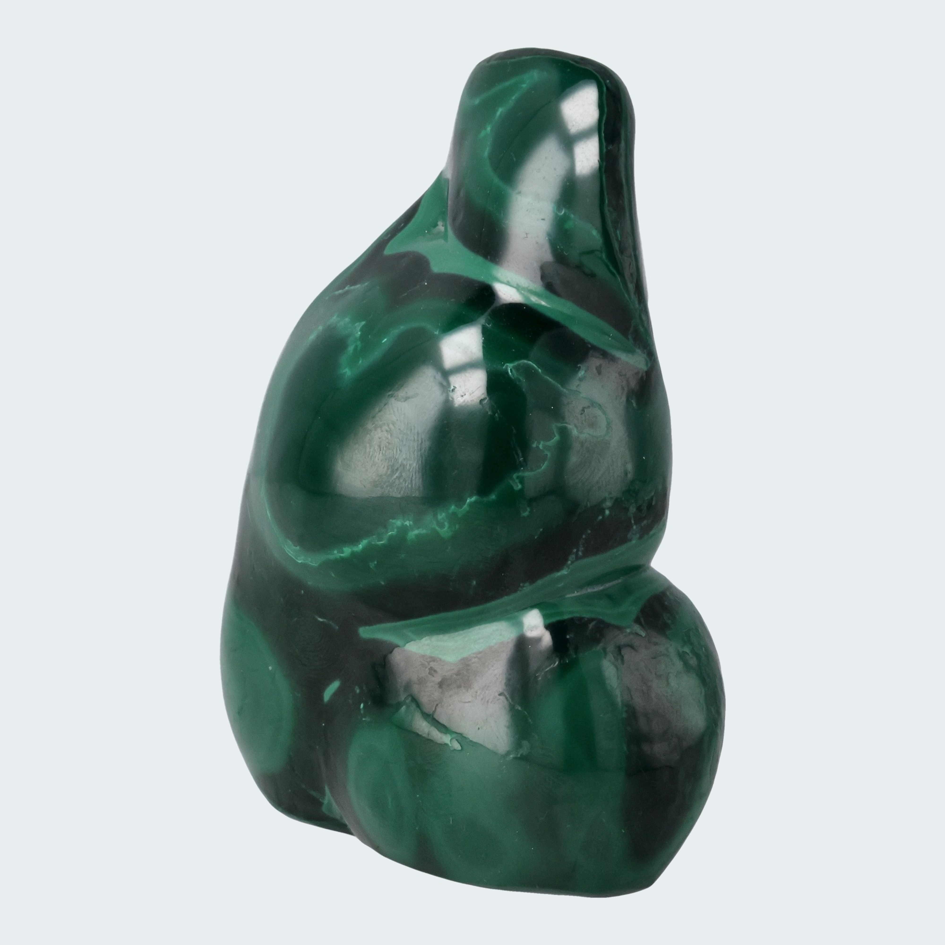 Malachit Handstufe poliert (409g) – Ansicht 2