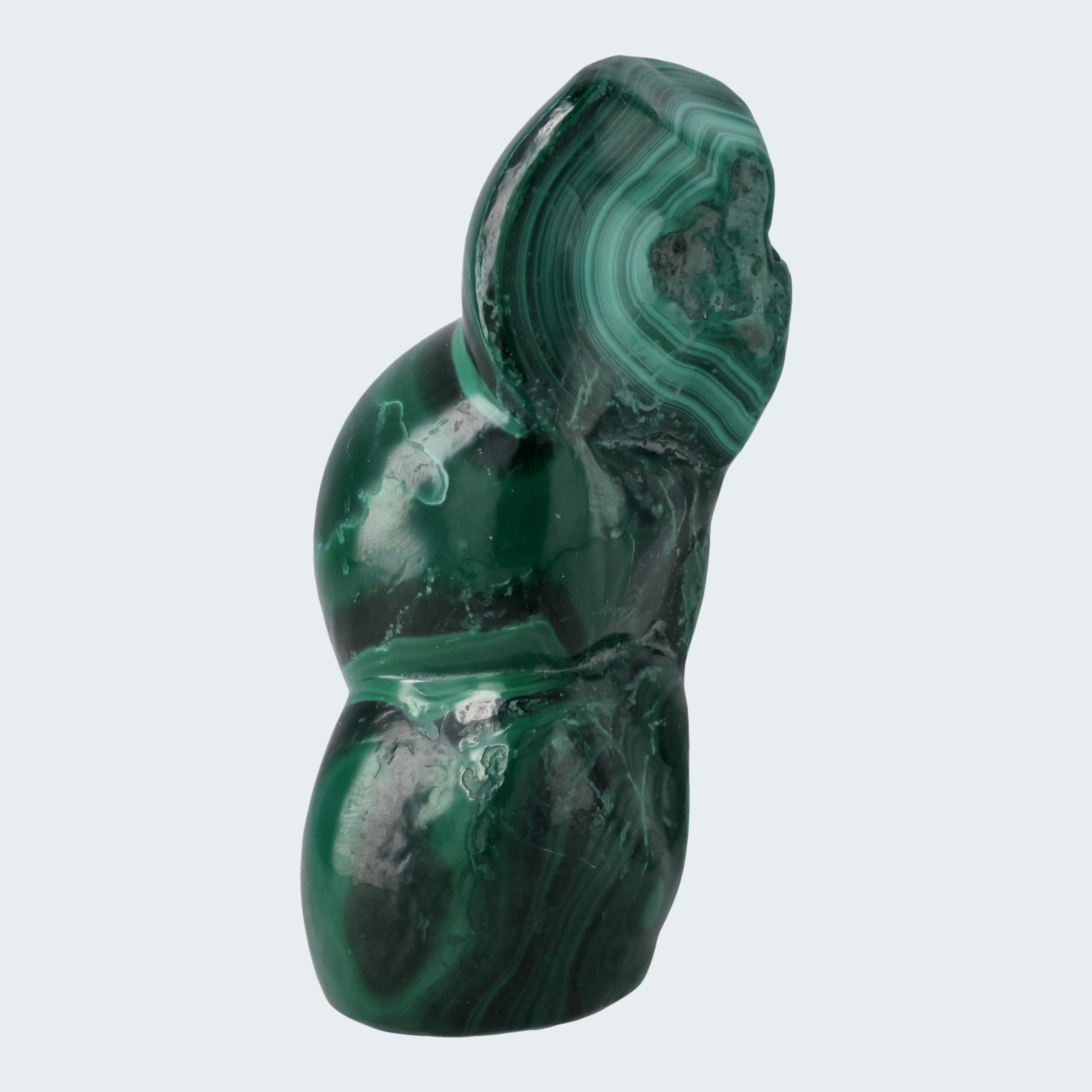 Malachit Handstufe poliert (409g) – Ansicht 3