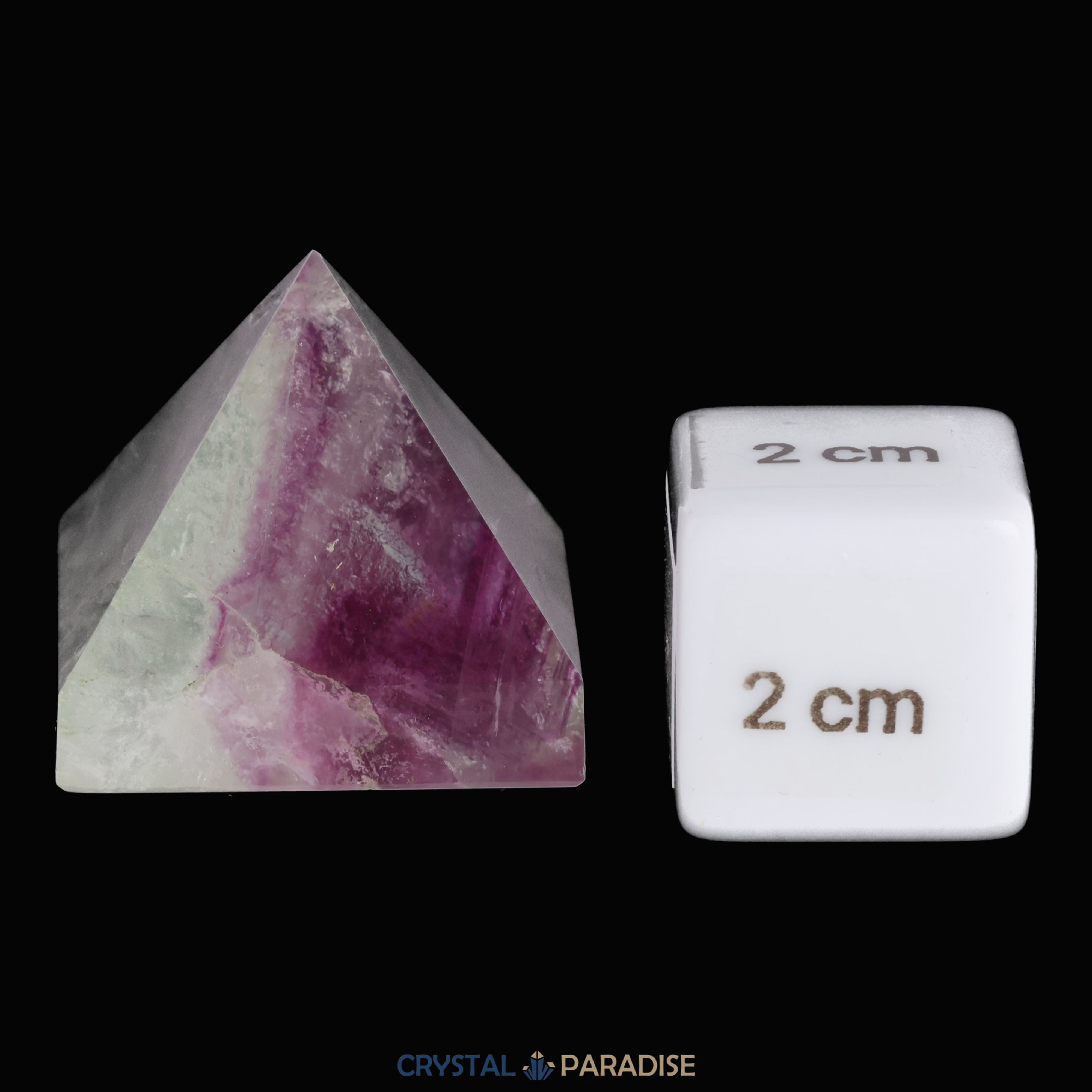 Mini Grüne Fluorit Pyramide (3 cm) – Ansicht 5