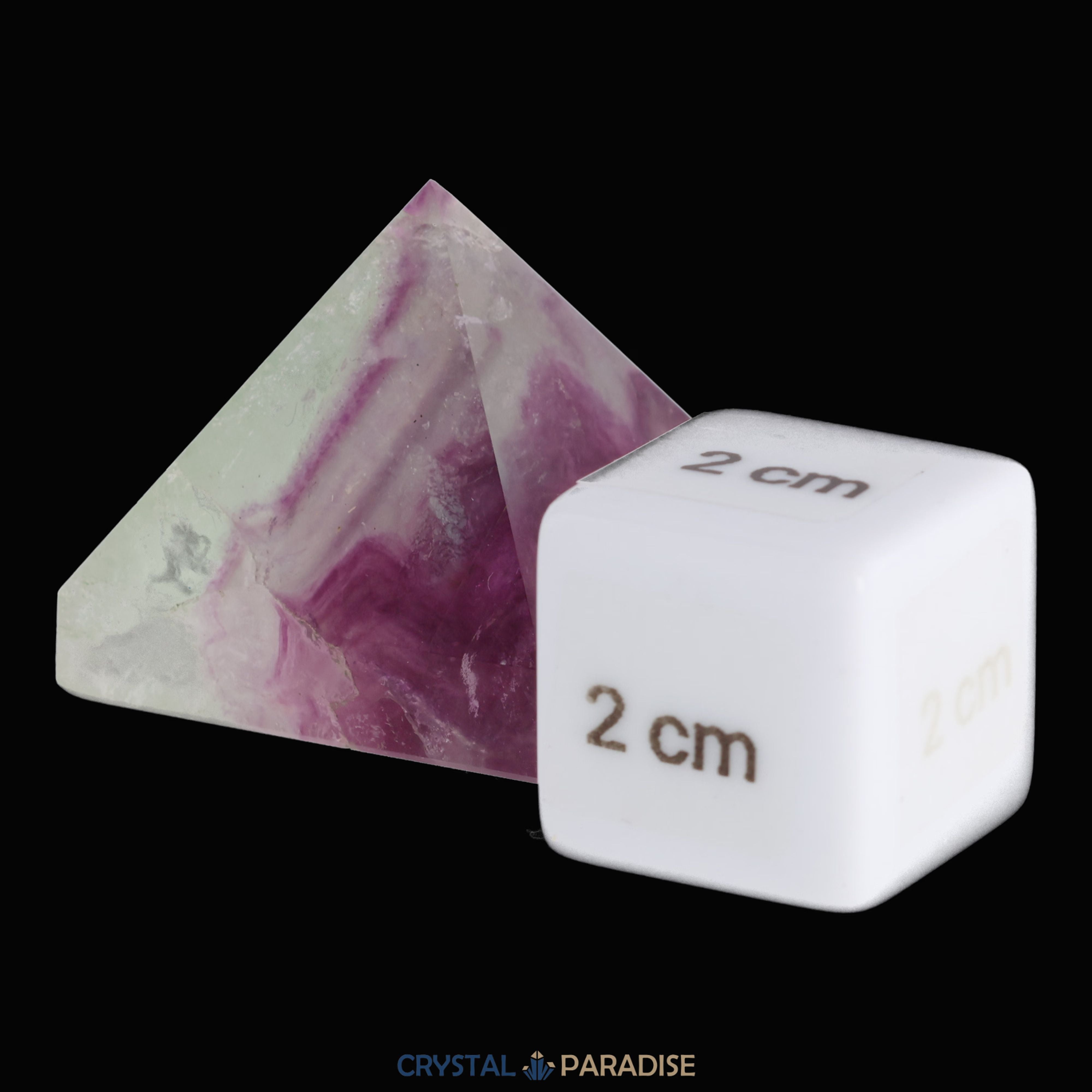 Mini Grüne Fluorit Pyramide (3 cm) – Ansicht 6