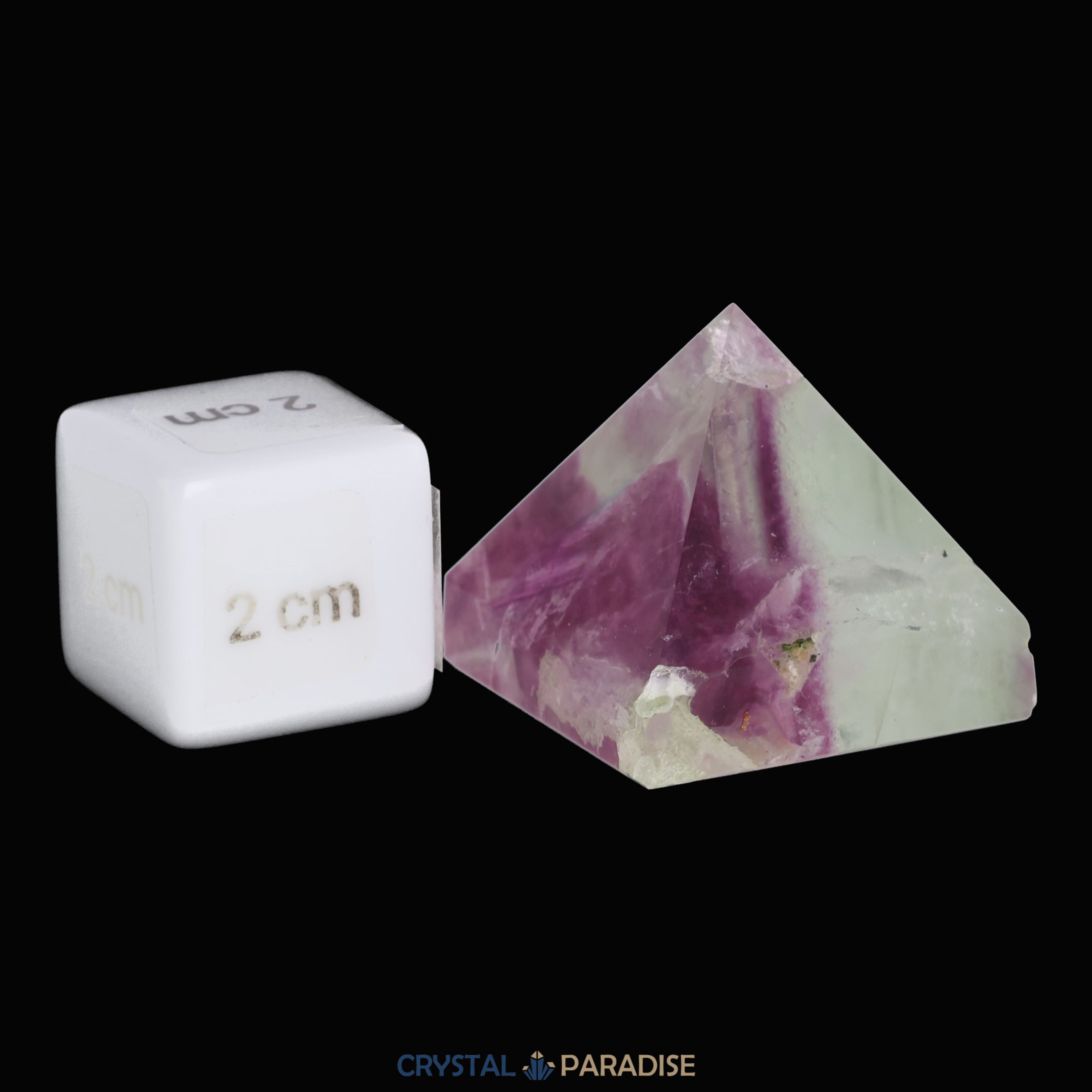Mini Grüne Fluorit Pyramide (3 cm) – Ansicht 8