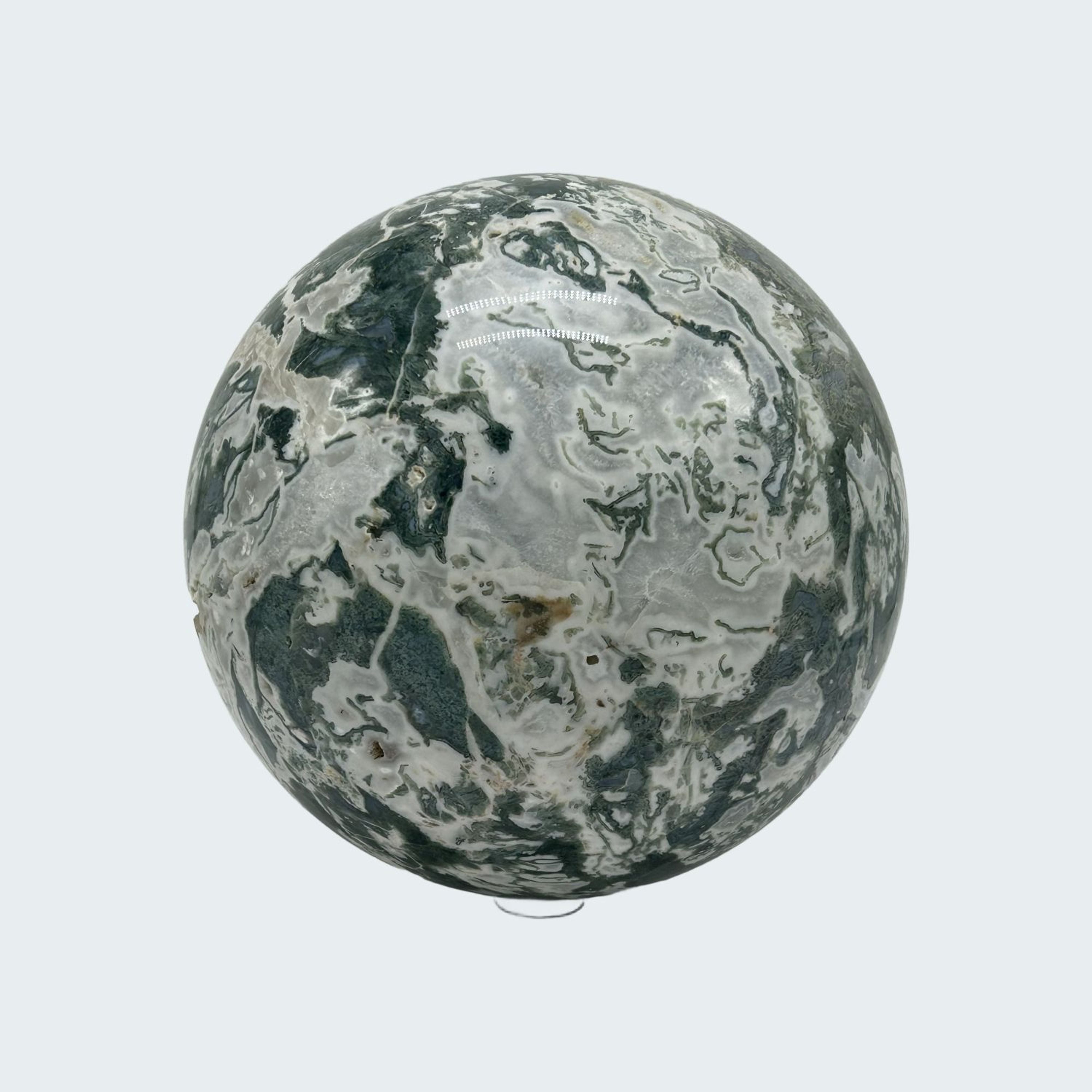 Moosachat Kugel 22cm – Ansicht 3