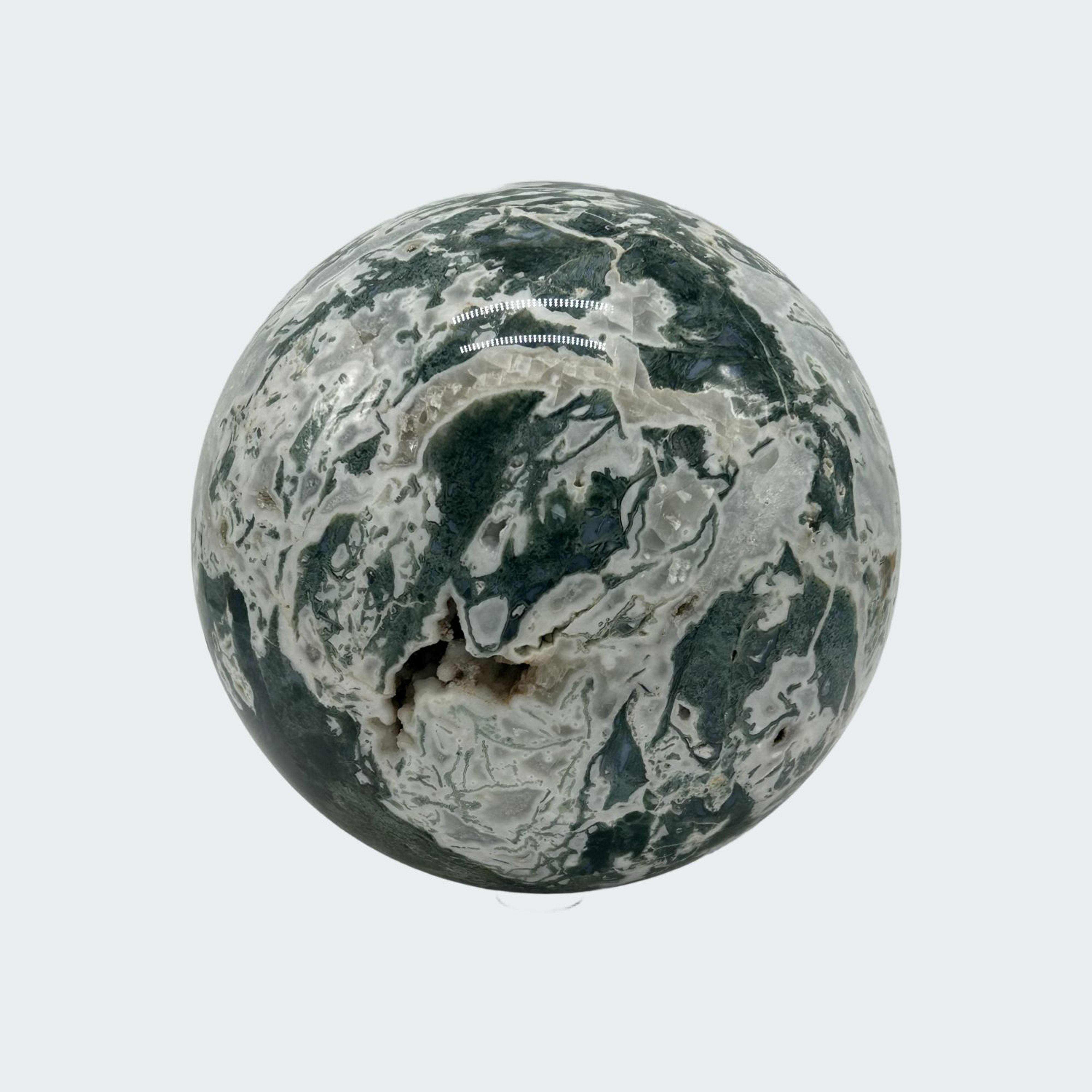 Moosachat Kugel 22cm – Ansicht 5