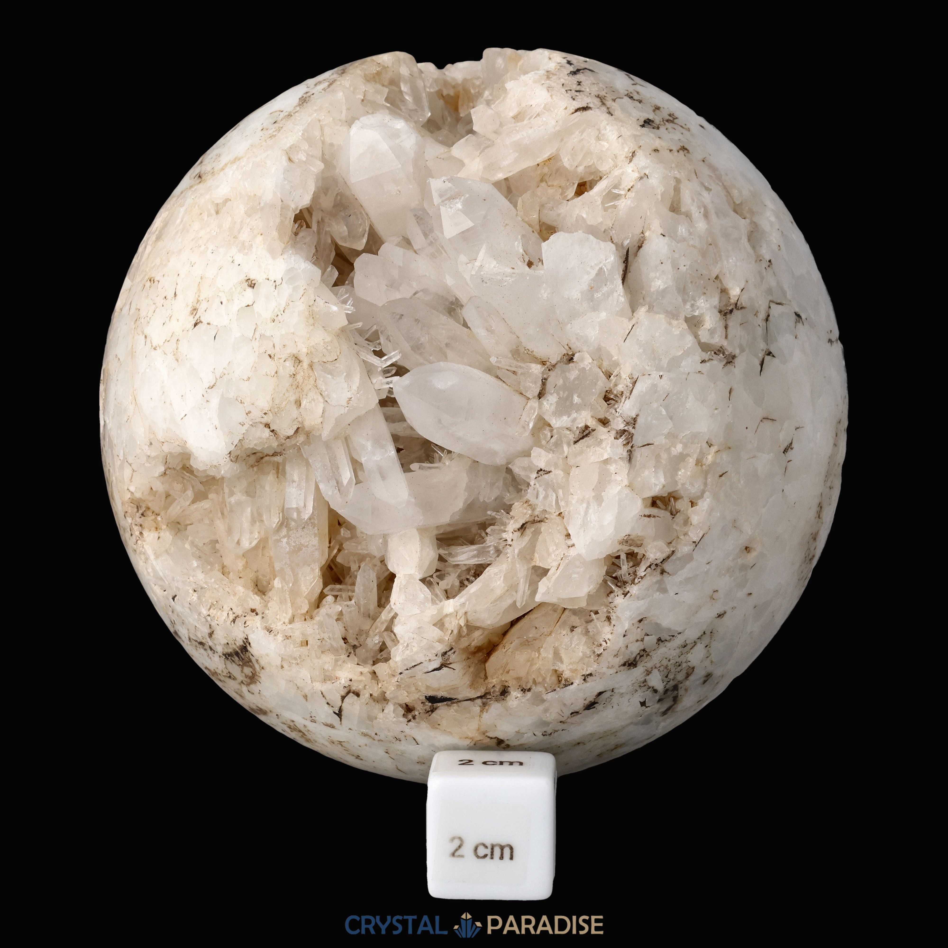 Morokko Quartz Geoden Kugel (2,48kg) – Ansicht 2