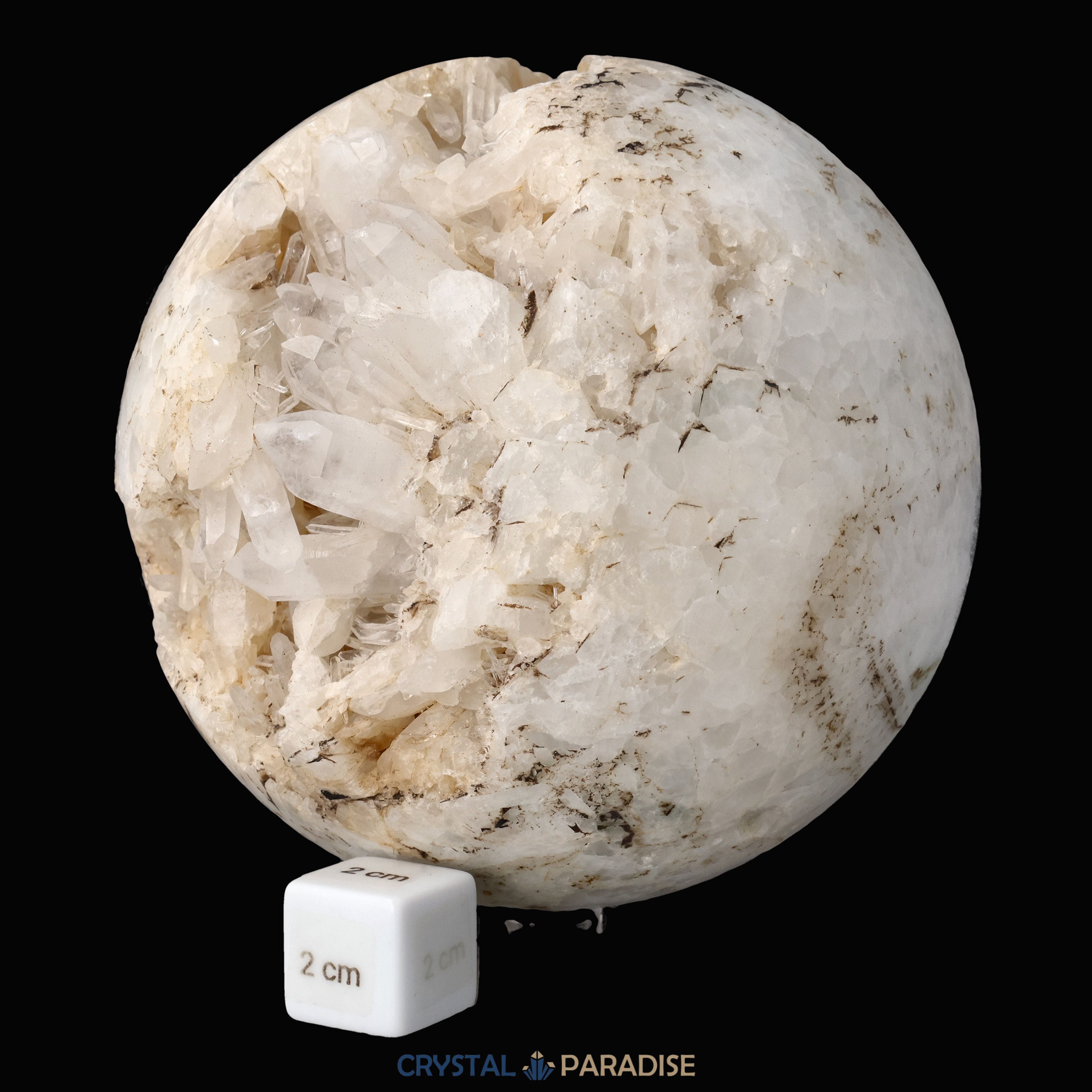 Morokko Quartz Geoden Kugel (2,48kg) – Ansicht 3