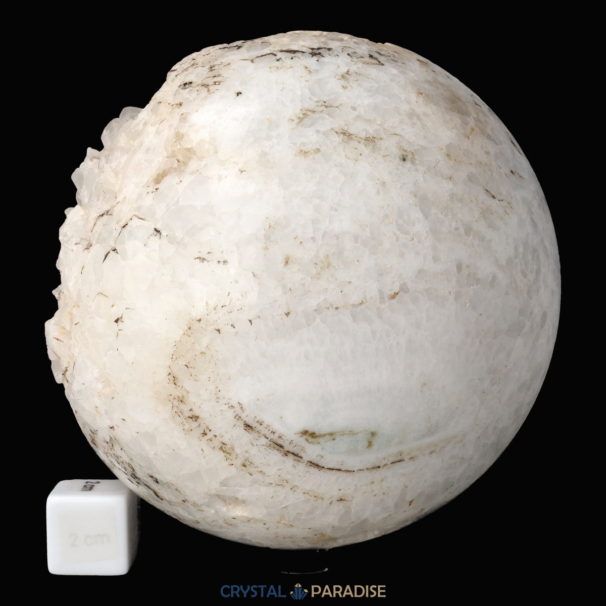 Morokko Quartz Geoden Kugel (2,48kg) – Ansicht 4