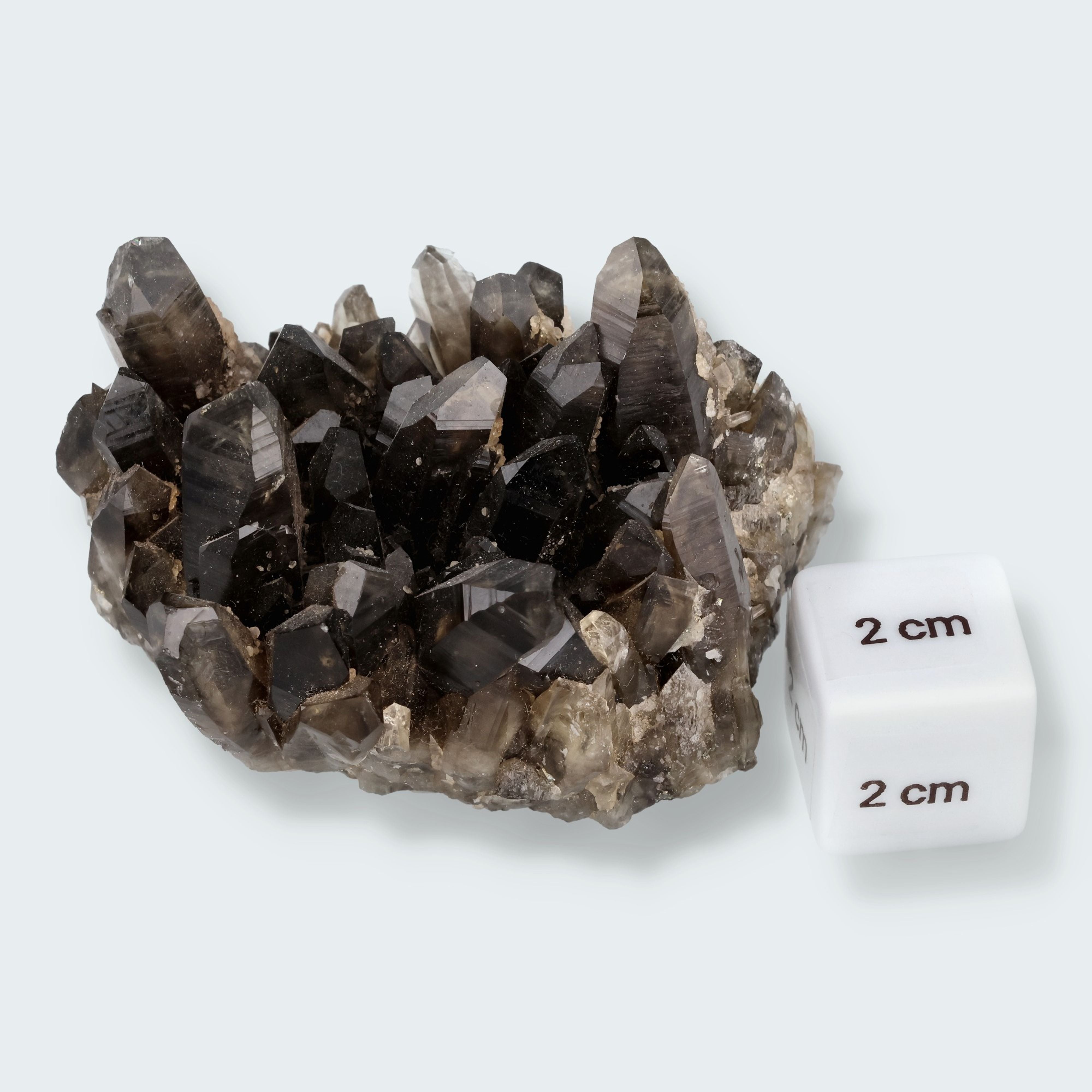 Phantom Quarz aus Arkansas USA (177g) - bestrahlt – Ansicht 2