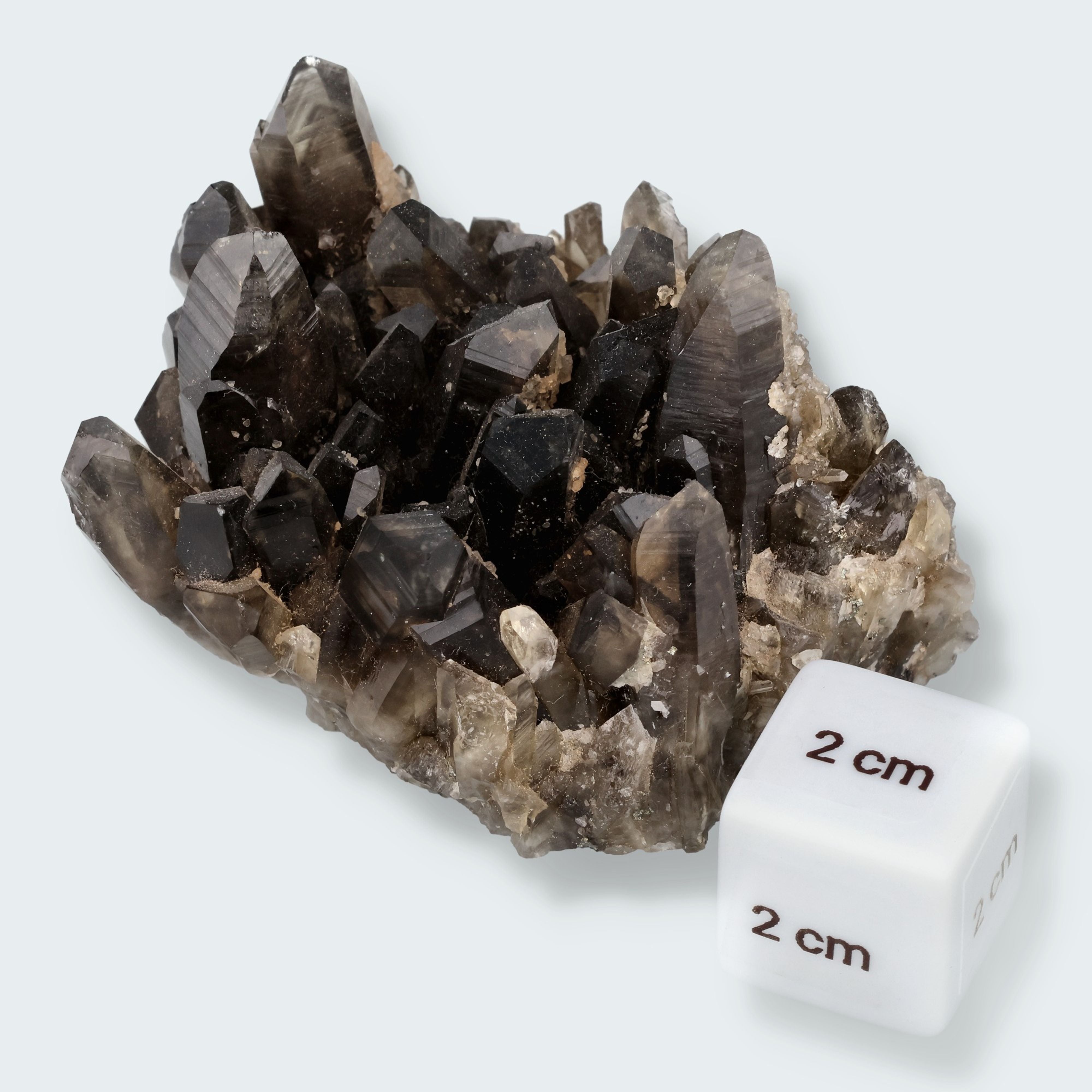 Phantom Quarz aus Arkansas USA (177g) - bestrahlt – Ansicht 3