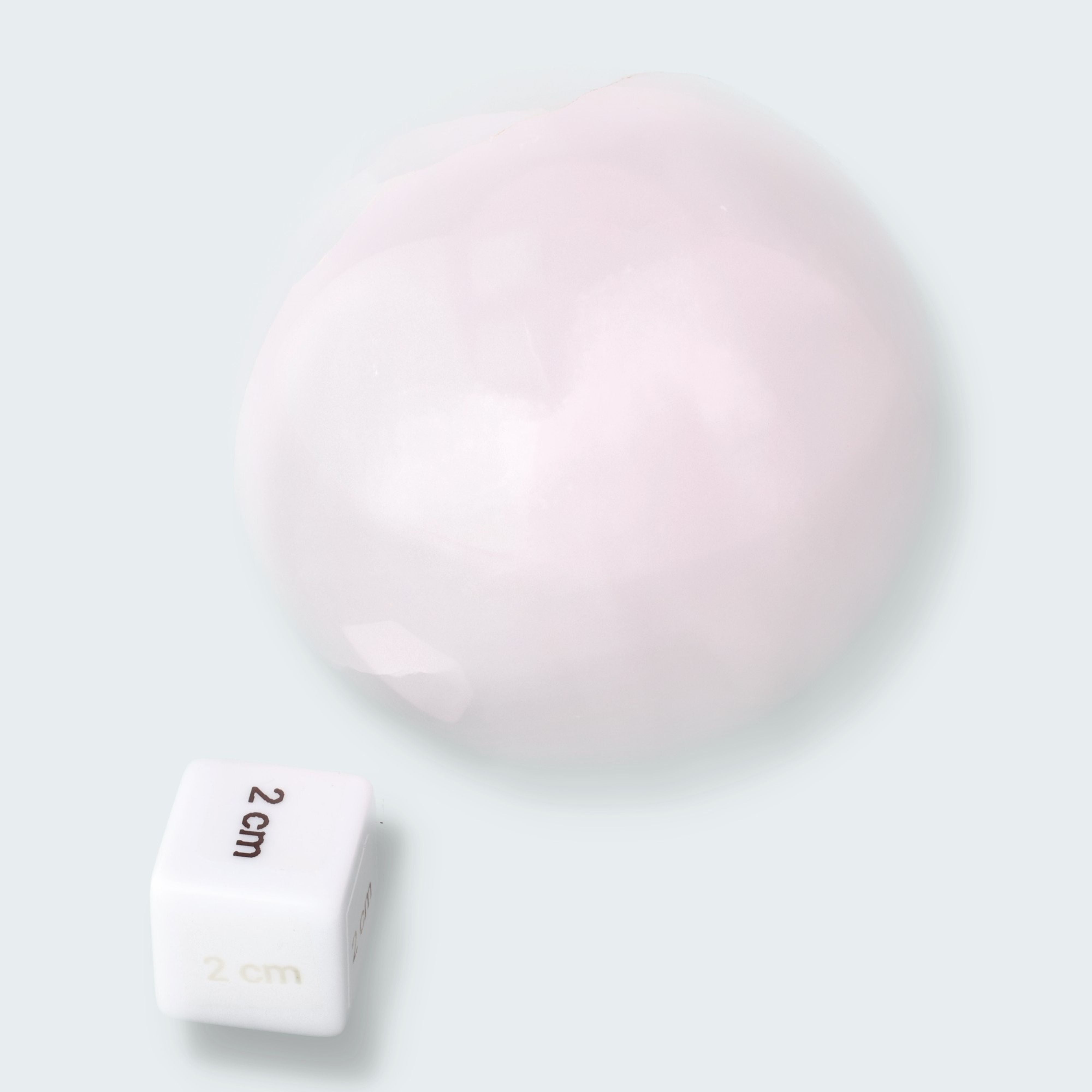 Pink Calcit Kugel (UV Reaktiv) – Ansicht 4