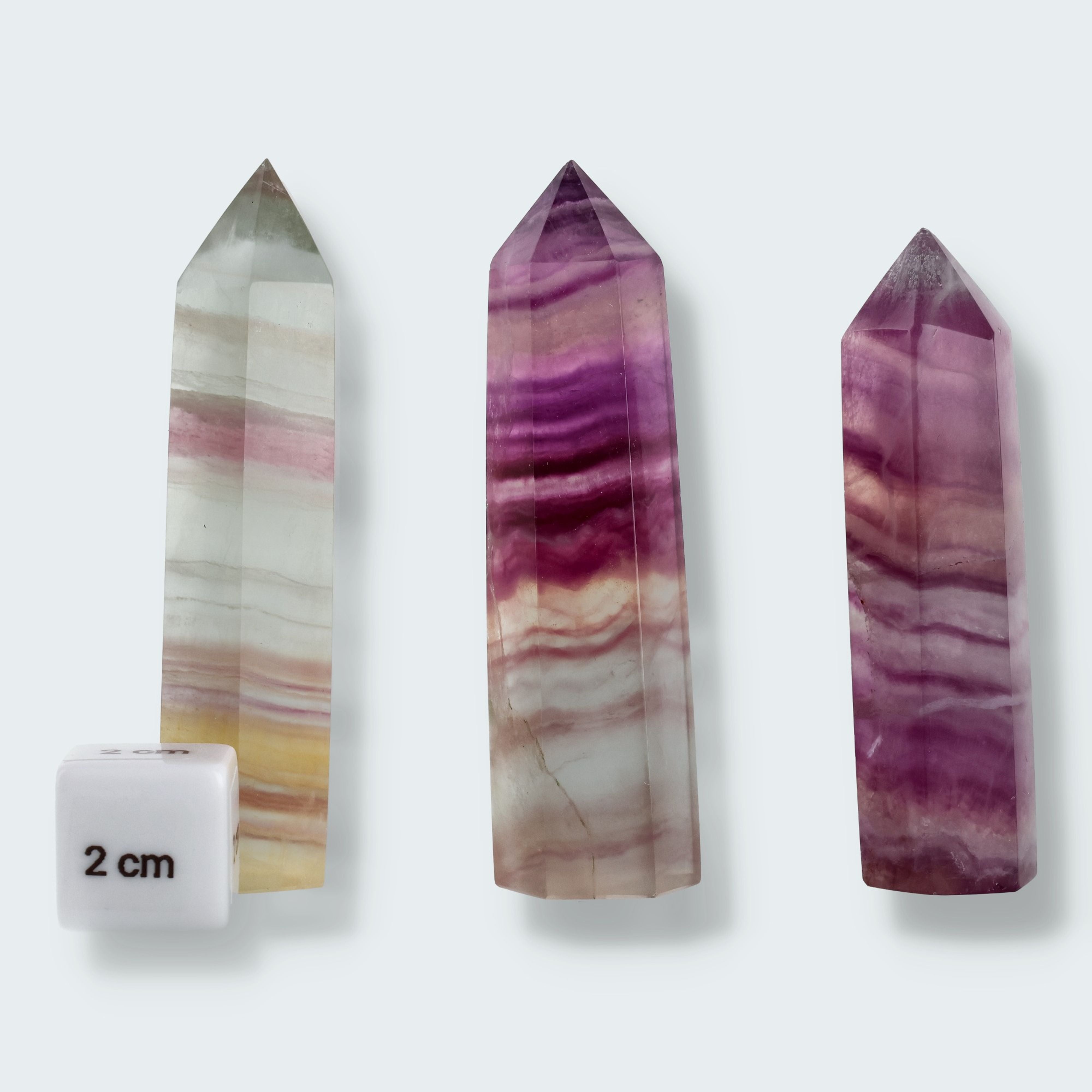 Pink Fluorit Spitze – Ansicht 2