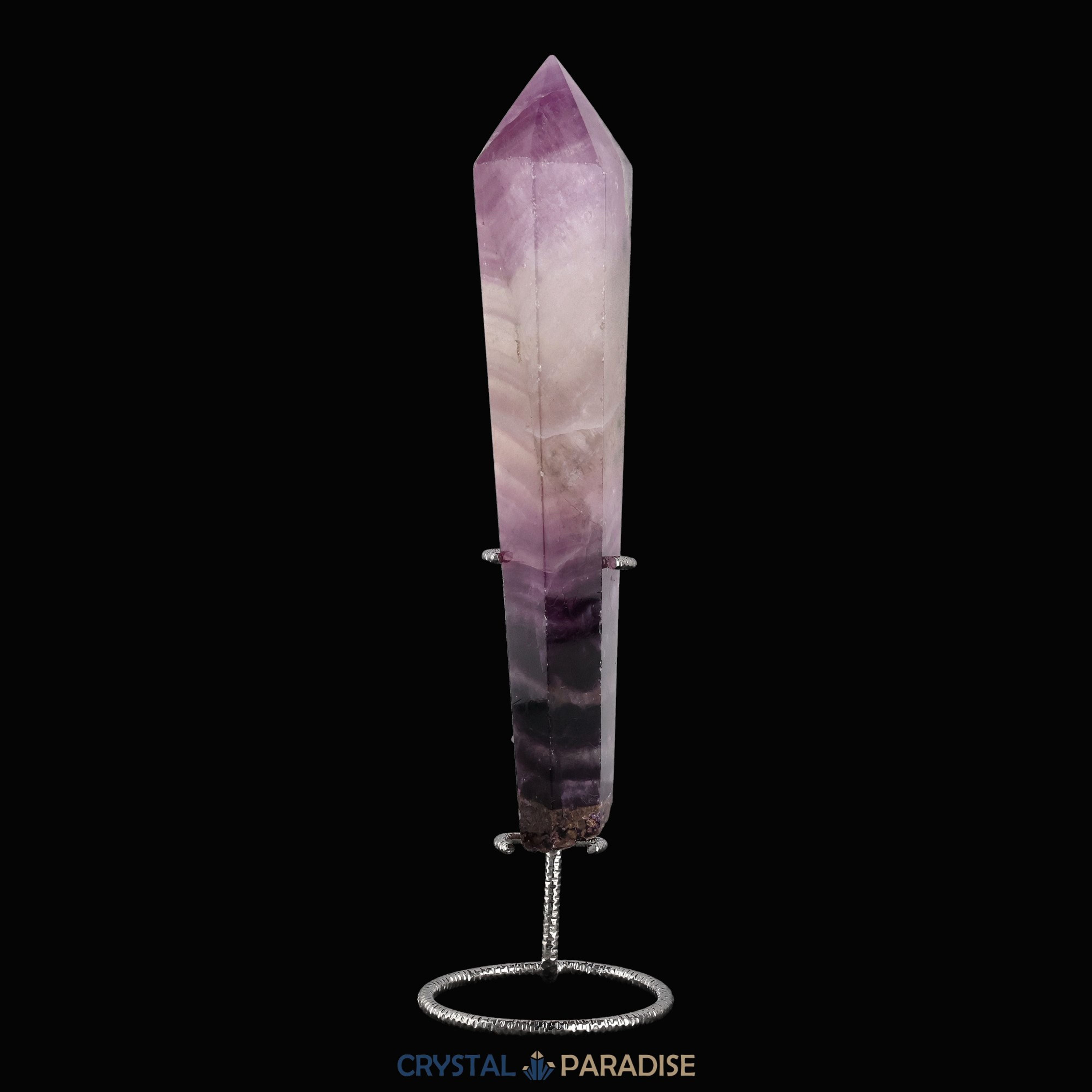 Pink Fluorit Spitze gross (ca. 220-450g) – Ansicht 3