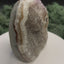 Achatisierter Amethyst Druse aus Uruguay (435g) - zweifarbige Amethysten