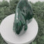 Malachite large scale polished with fantastic pattern (1038g) 