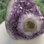 Achatisierter Amethyst Druse aus Uruguay (517g) - schönes violett!