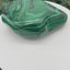 Malachite hand polished with fantastic pattern (383g) 