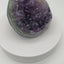 Achatized amethyst druse from Uruguay (809g) - beautiful violet!