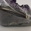 Agate Amethyst Druse from Uruguay (153g) - beautiful dark crystals and agate