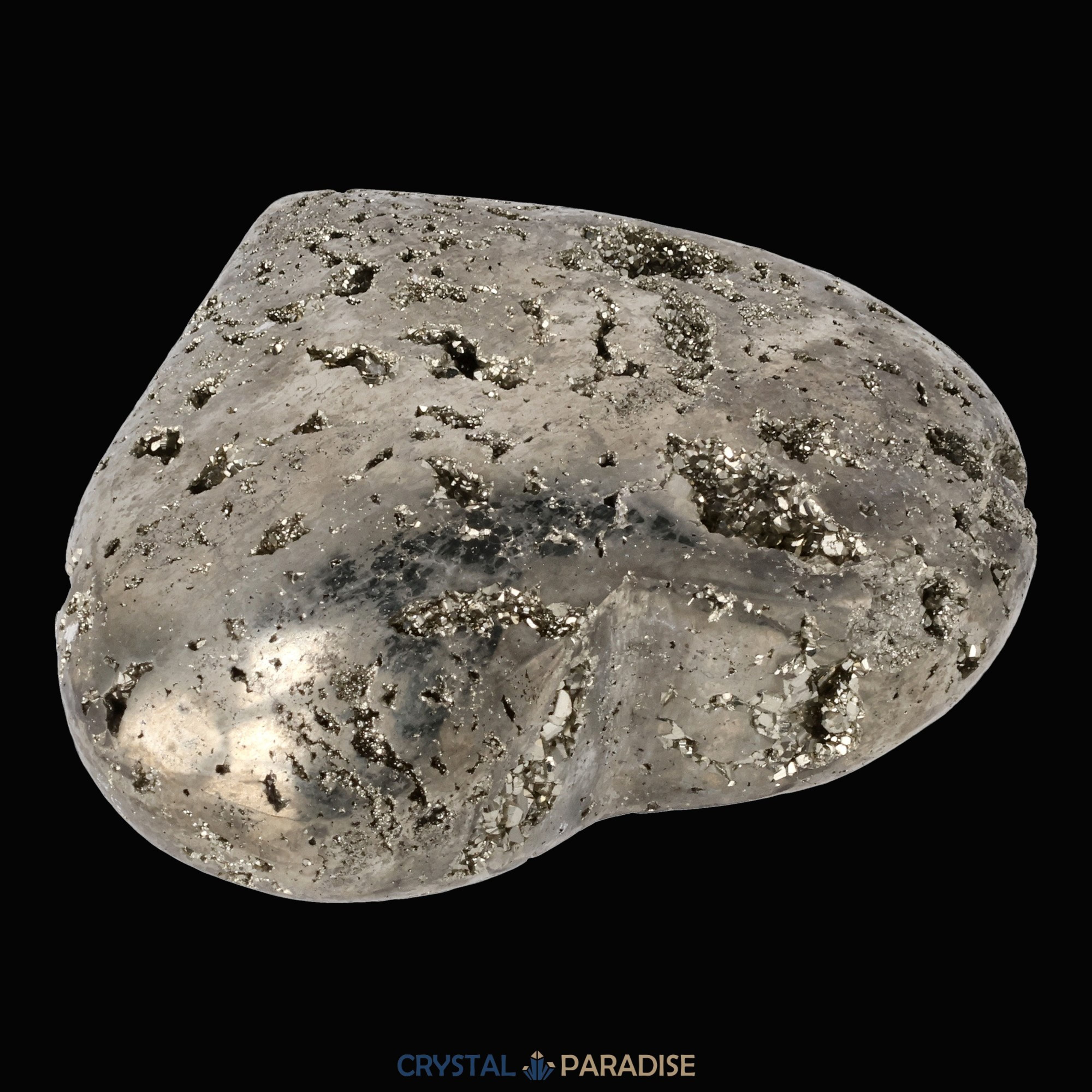 Pyrit Druzy Herz aus Huánuco, Peru – Ansicht 9