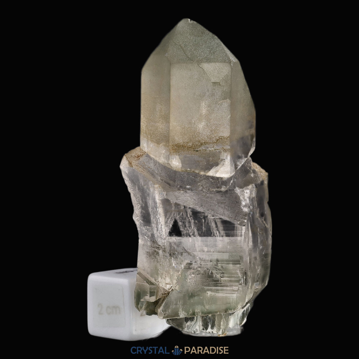 Quarz mit Calcitstörung aus der Schweiz (193g) – Ansicht 5