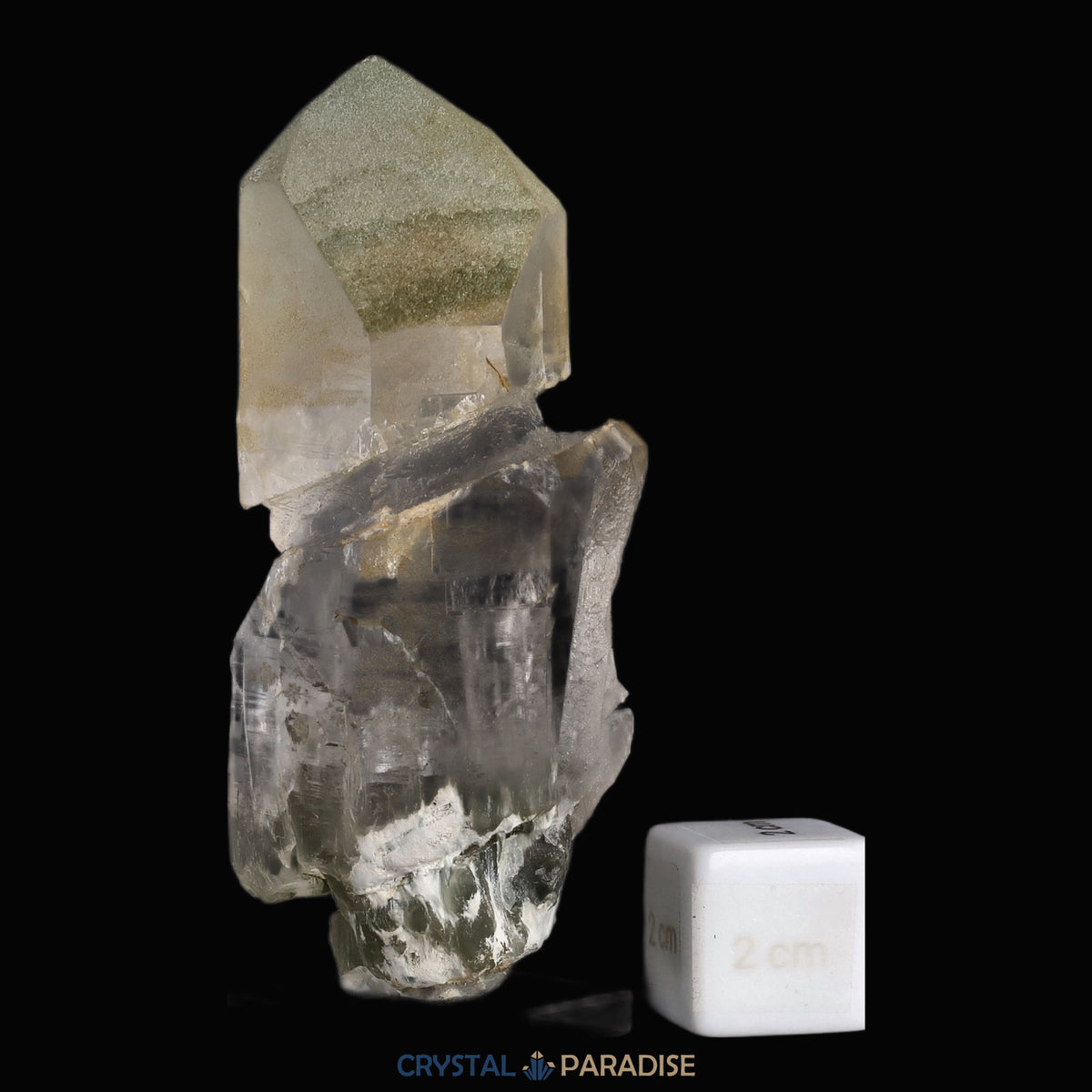 Quarz mit Calcitstörung aus der Schweiz (193g) – Ansicht 7