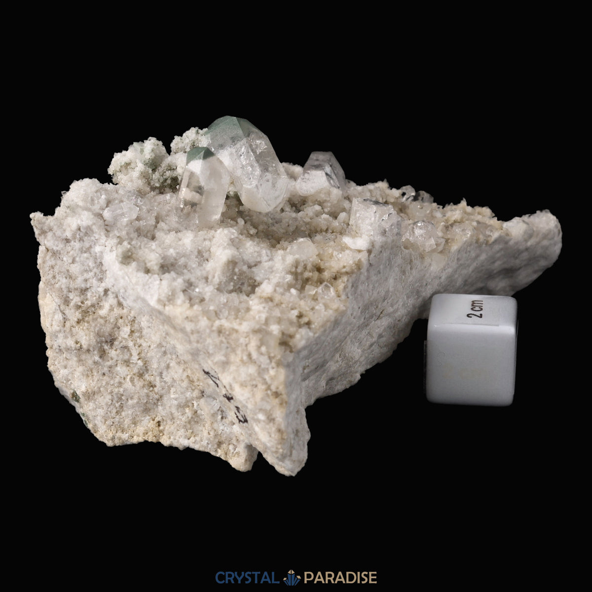 Quarz mit Lumeniteinschlussaus der Schweiz (491g) – Ansicht 7