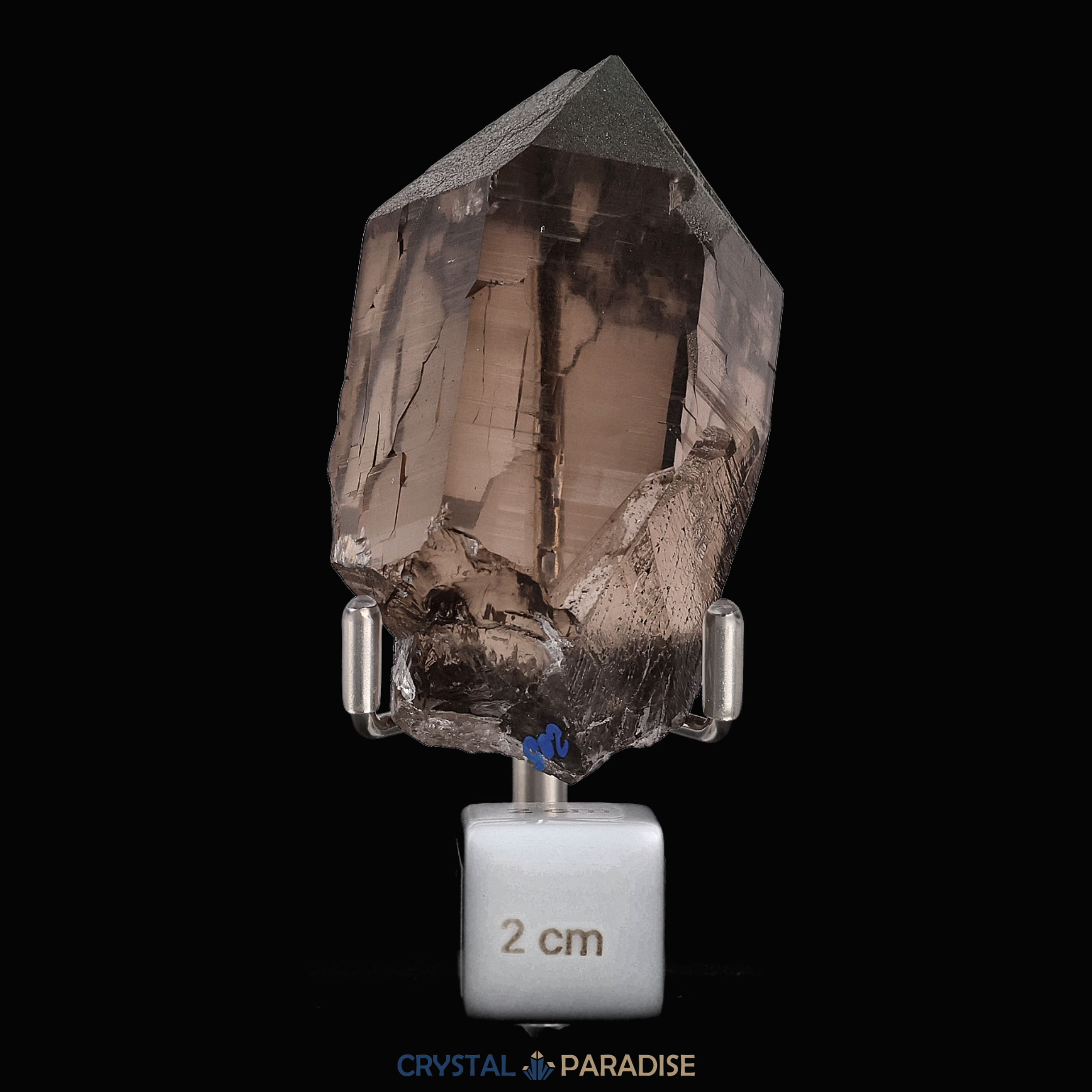 Rauchquarz aus dem Wallis, Schweiz (158g) – Ansicht 2
