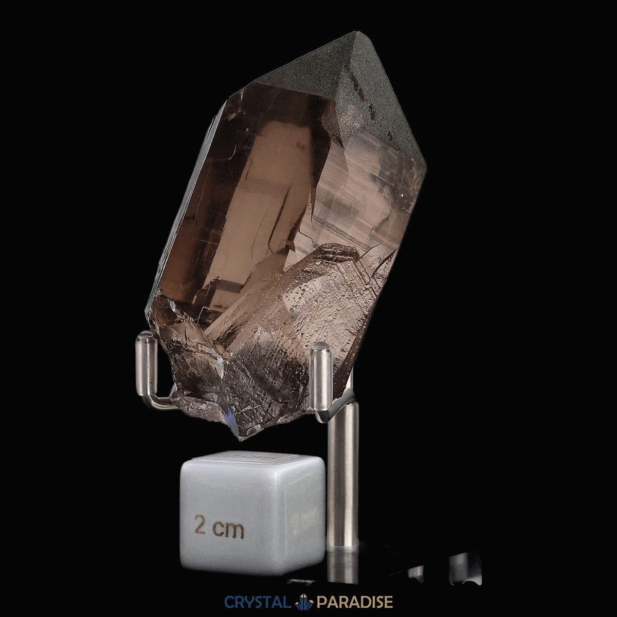 Rauchquarz aus dem Wallis, Schweiz (158g) – Ansicht 3