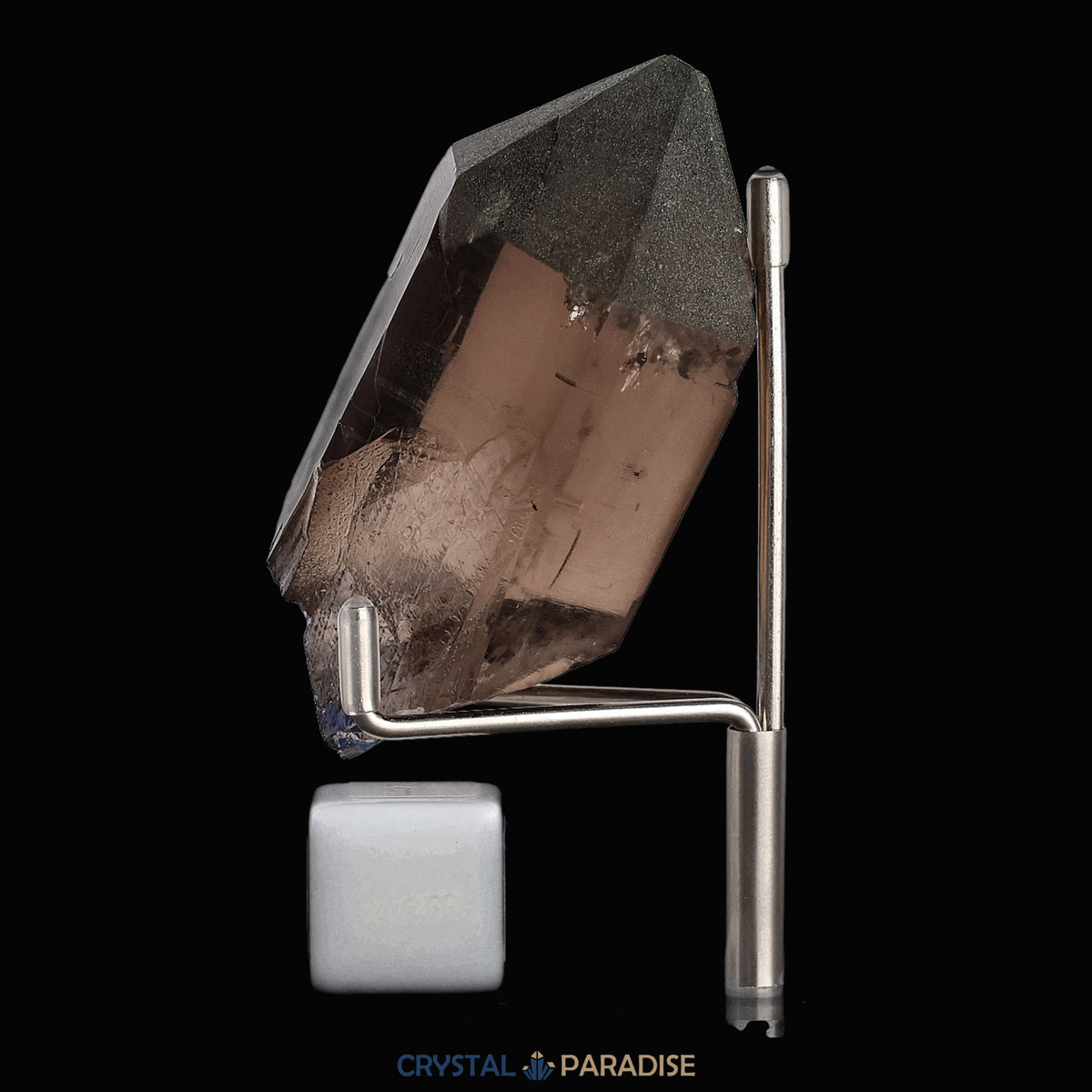 Rauchquarz aus dem Wallis, Schweiz (158g) – Ansicht 4