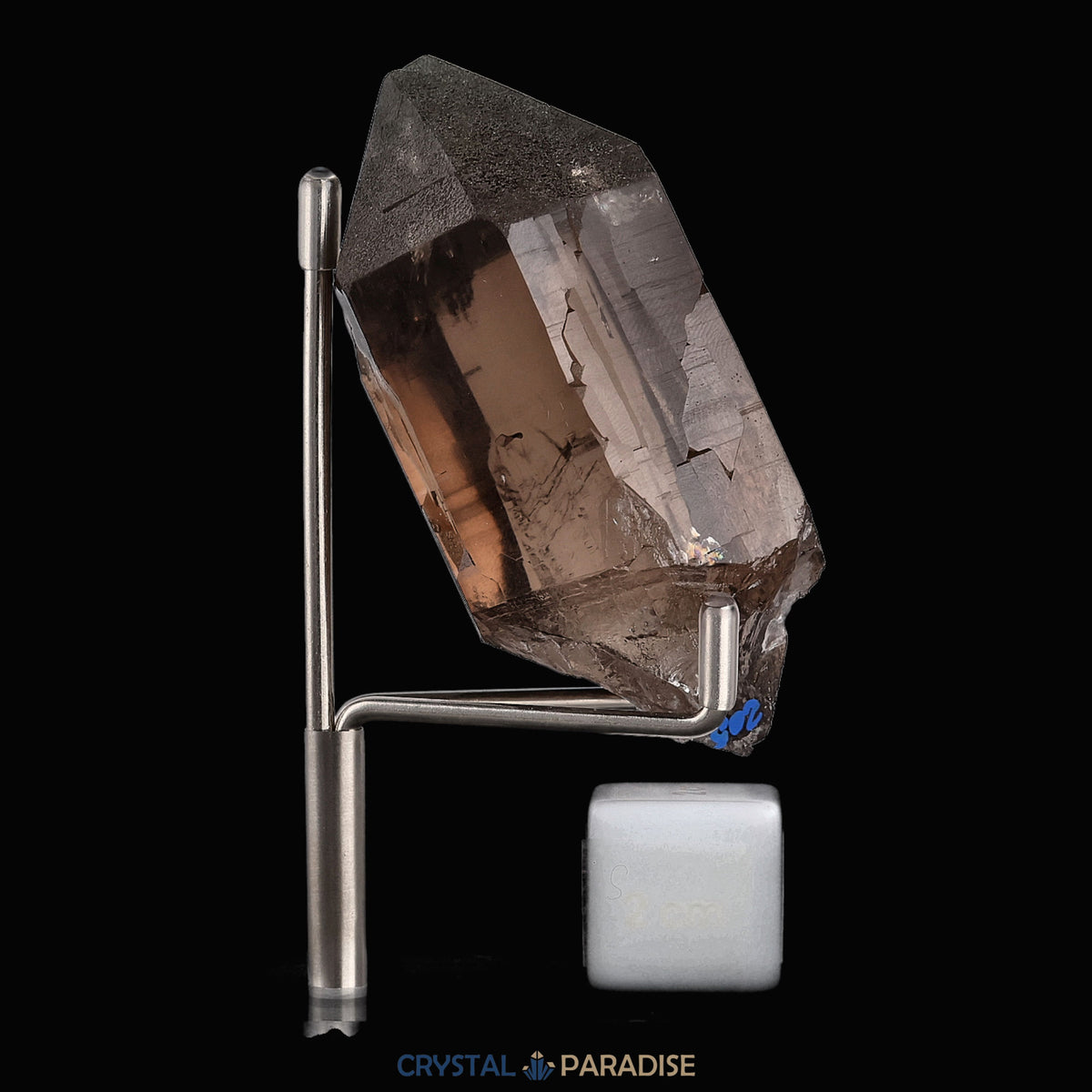 Rauchquarz aus dem Wallis, Schweiz (158g) – Ansicht 7