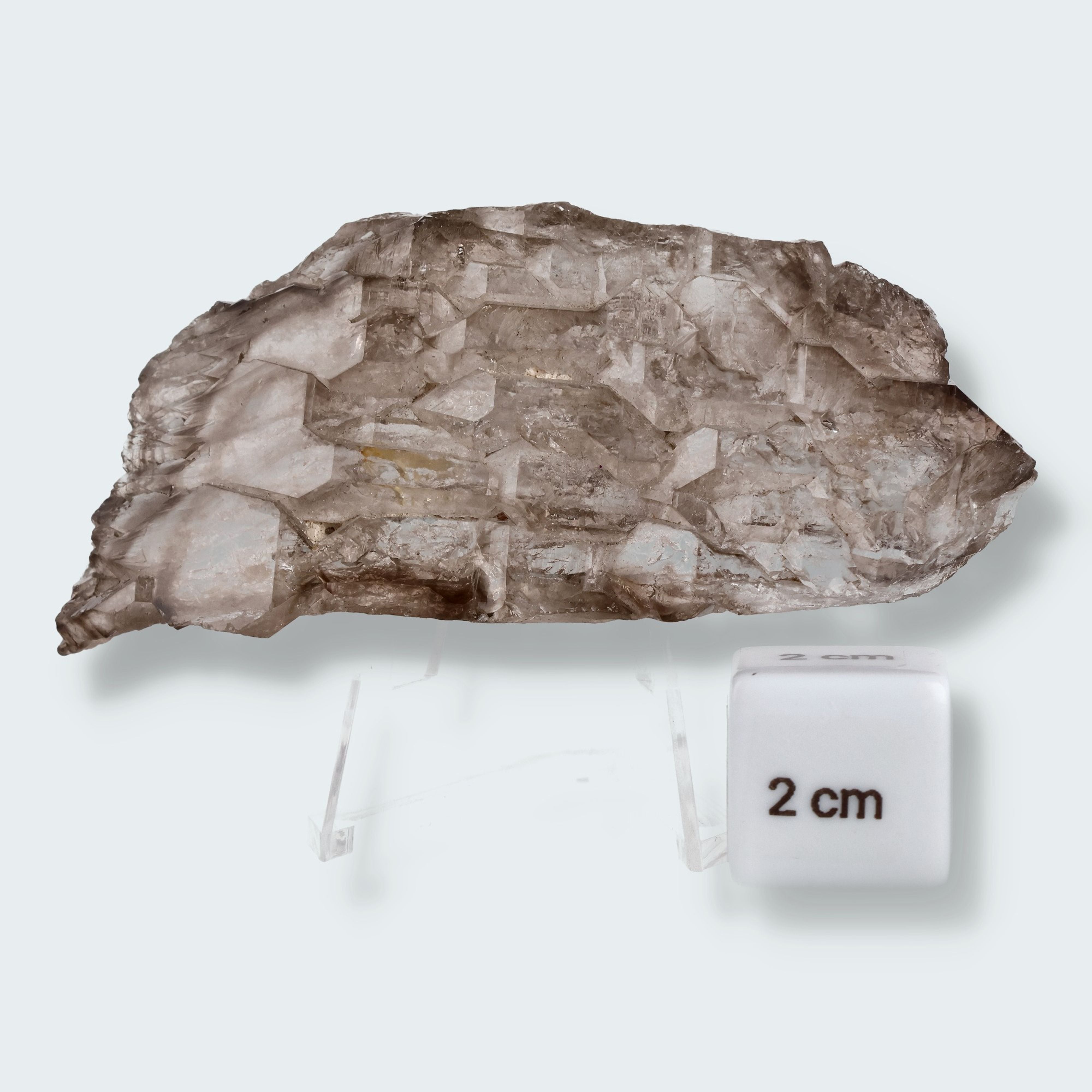 Rauchquarz Schwimmer aus Brasilien (76g) – Ansicht 2