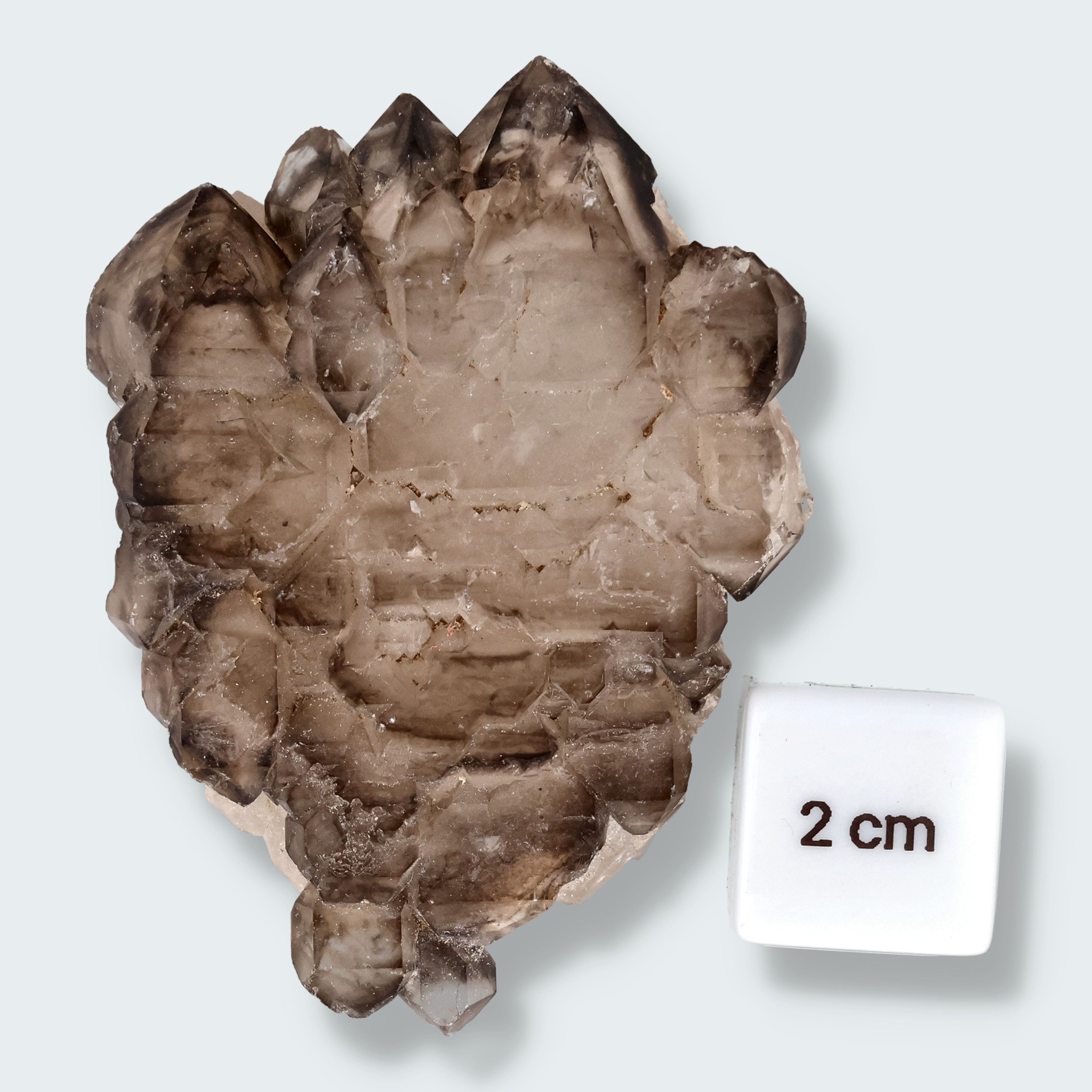 Rauchquarz Skelettquarz aus Brasilien (104g) – Ansicht 2