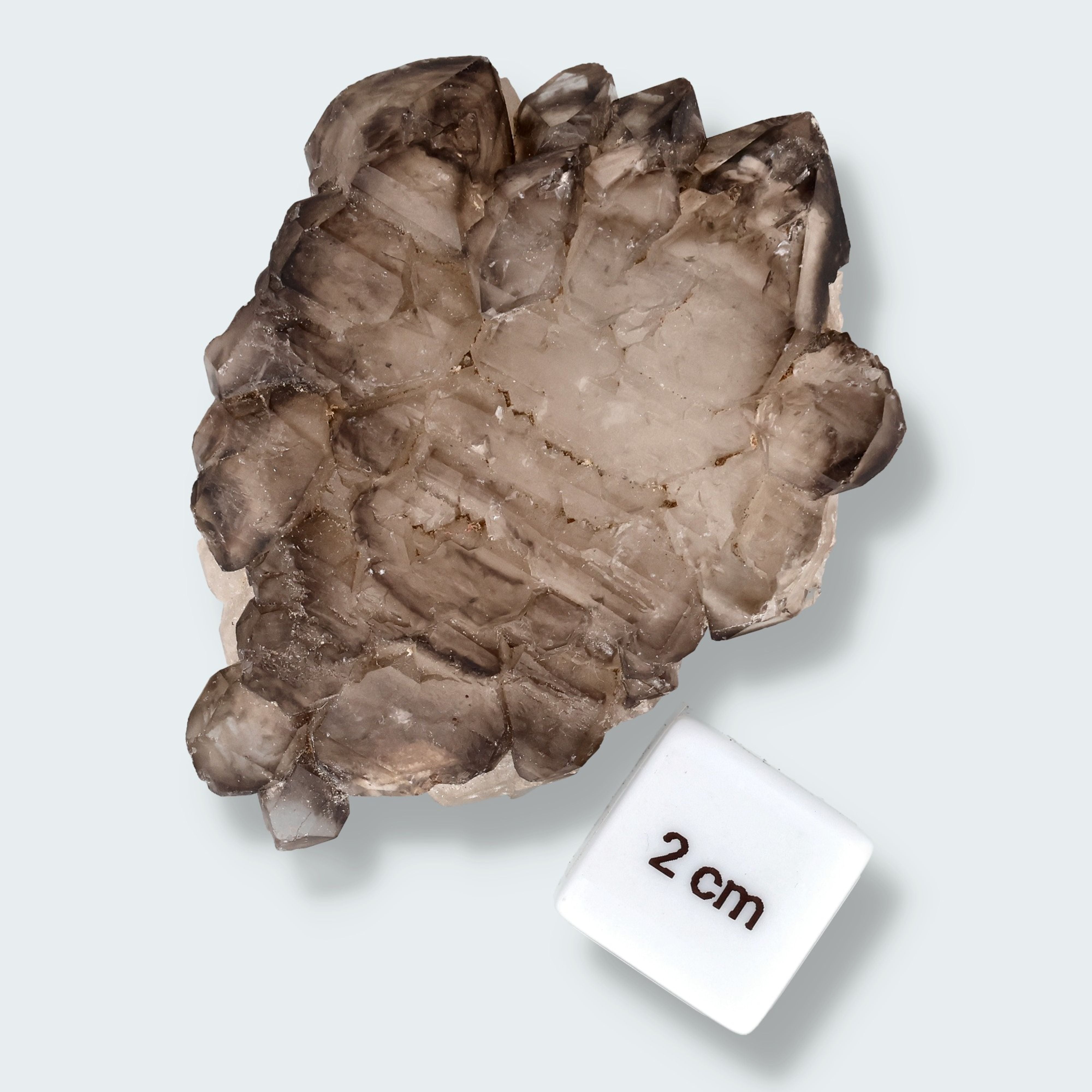 Rauchquarz Skelettquarz aus Brasilien (104g) – Ansicht 3